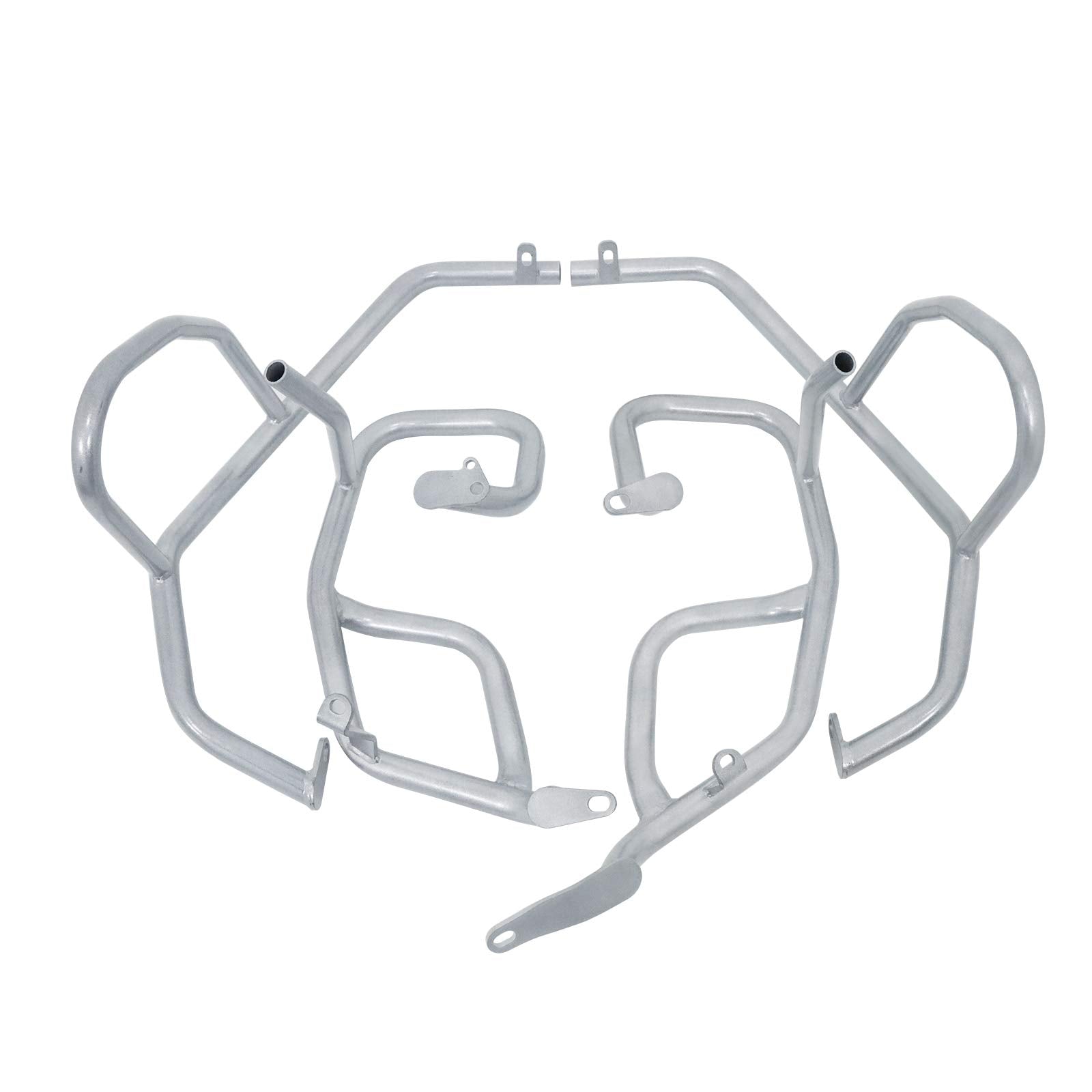 Baione Compatible With Bmw F750Gs F850Gs 2018-2023 Upper Crash Bars - Black