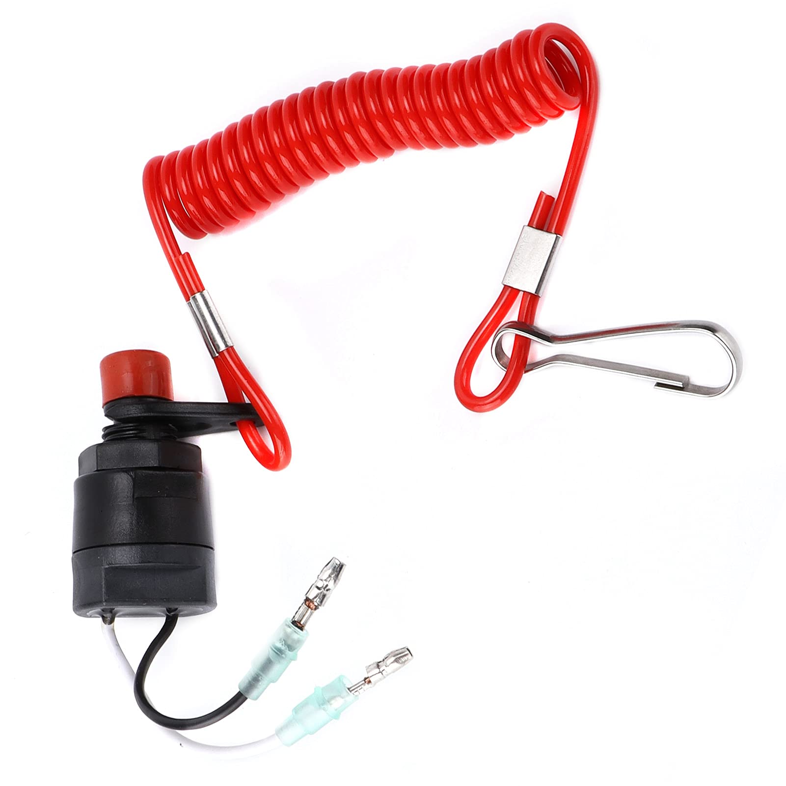 Aramox Marine Outboard Engine Kill Stop Switch Emergency Flameout Replacement For Yamaha F 9.9Hp-250Hp 2 Or 4 Stroke Oem: 688-82575-01