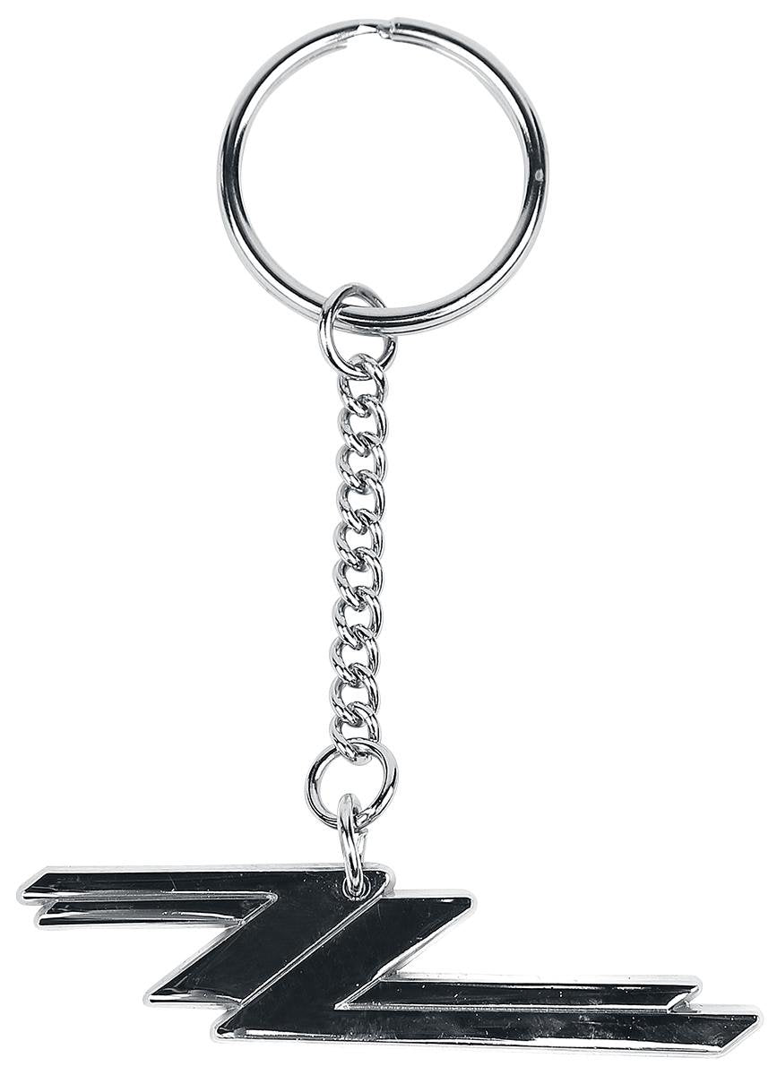 Zz Top Keychain: Twin Z'S - -