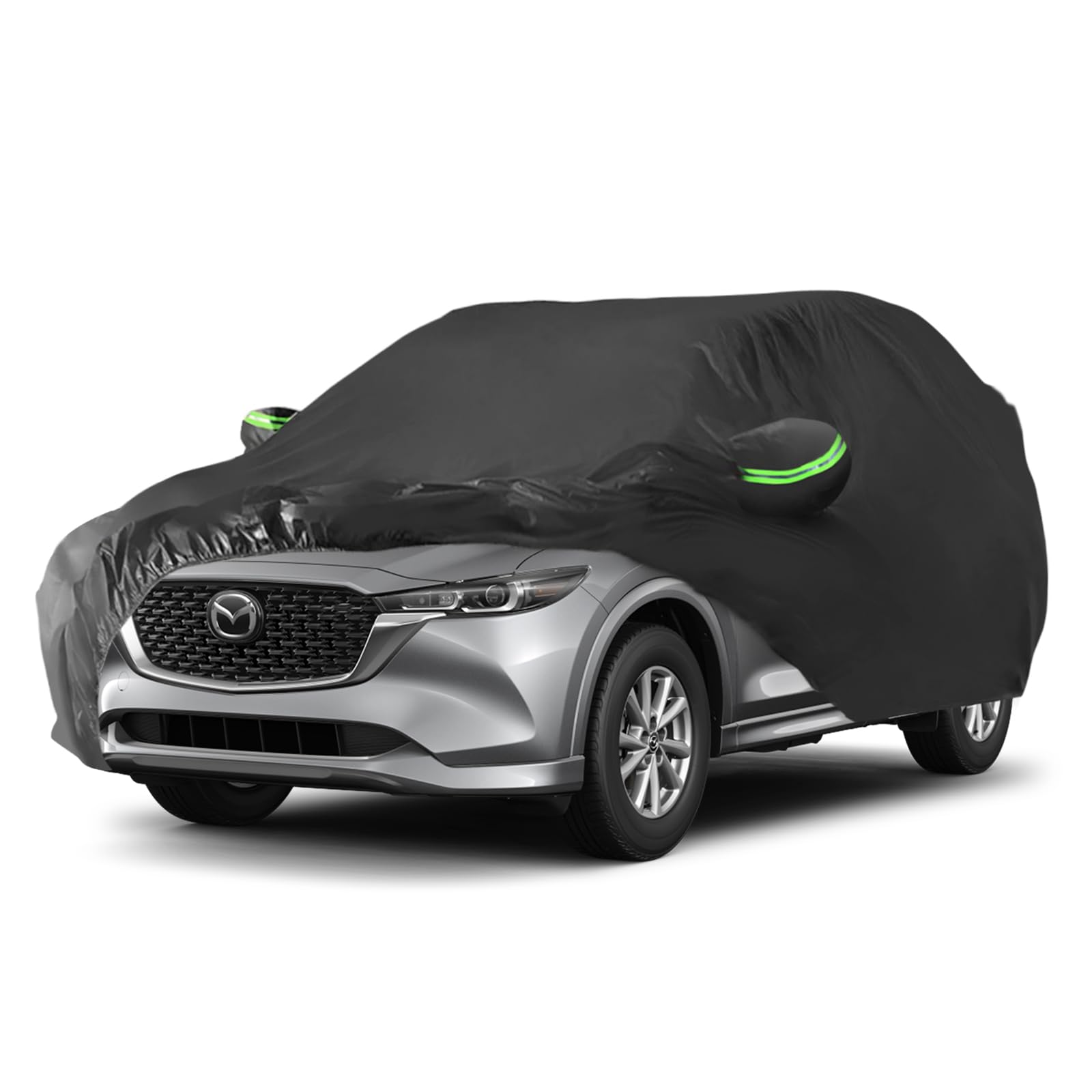 Proadsy 2025 Upgrade Car Cover Compatible With Mazda Cx5 2013-2024 2025 Windproof All Weather Waterproof Sun Rain Uv Dust Snow Protection Outdoor Covers