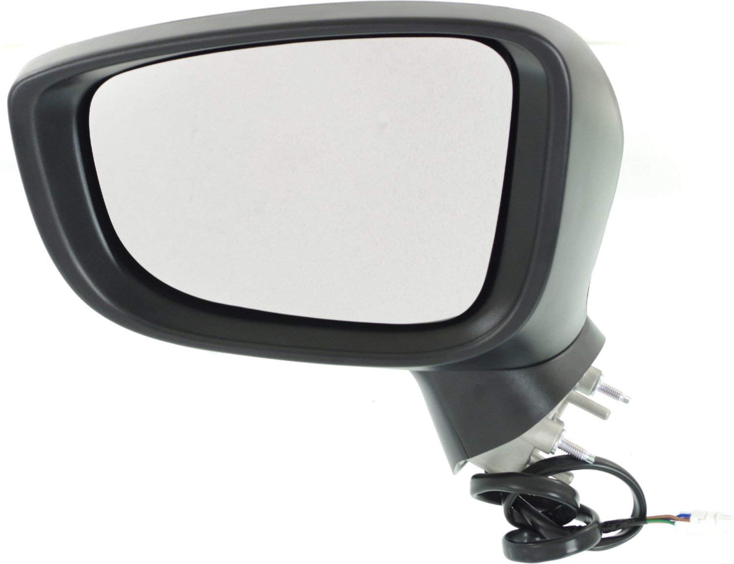 Kool Vue Driver Side Power Non-Heated Mirror For Mazda 3 3 Sport 2014-2016 With Signal Light; Without Blind Spot Monitor Paintable Sedan