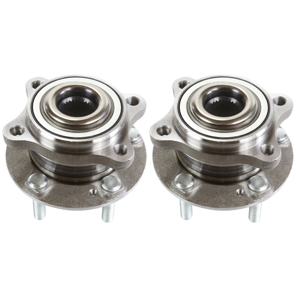Autoshack Rear Wheel Hub Bearing Pair Of 2 Driver And Passenger Side Replacement For 2007-2012 Hyundai Veracruz 2007-2018 Santa Fe 2013-2018 Santa Fe Sport 2013-2019 Santa Fe Xl- 5-Lug Hb613268Pr