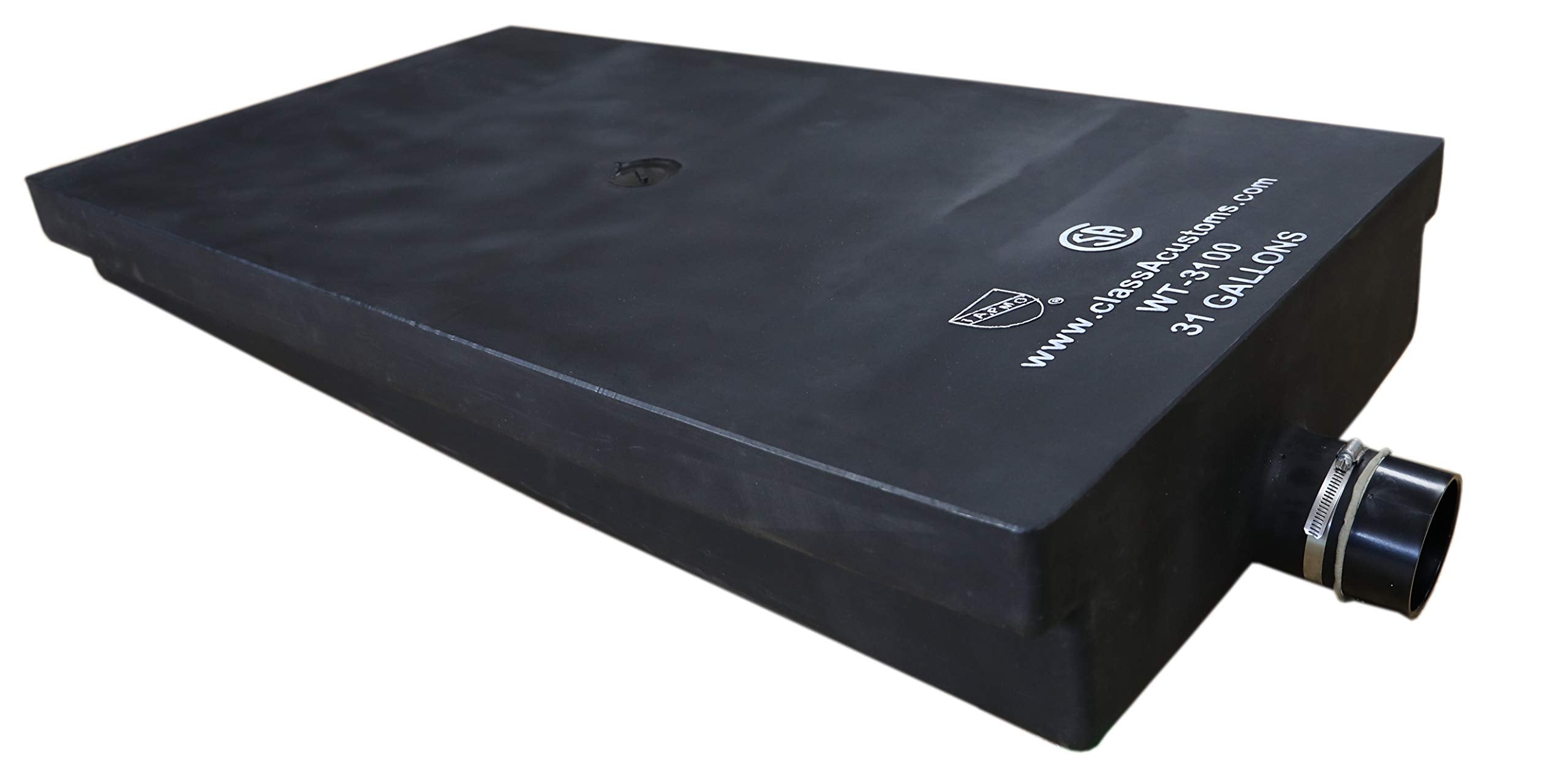 Class A Customs 31 Gallon Rv Waste Black Water Holding Tank Wt-3100