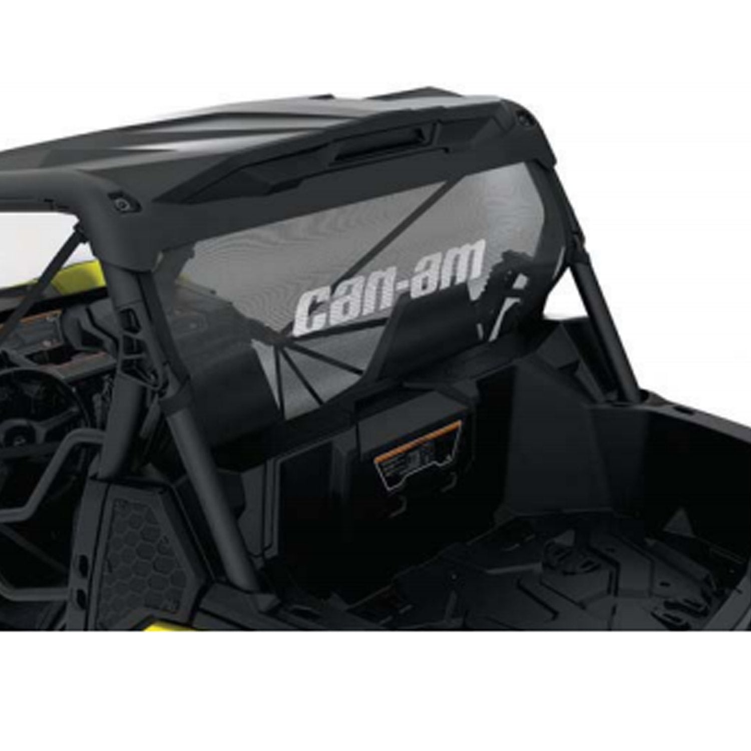Can-Am New Oem Rear Wind Screen Maverick Trail Black, 715003664