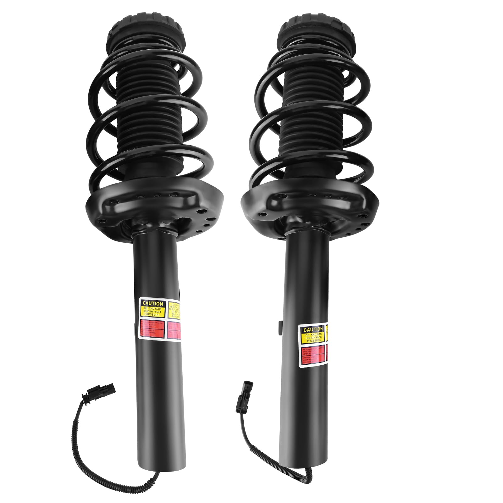 Hiolpen Shock Absorber Strut Assys W/Electric Compatible 2013 2014 2015 2016 2017 2018 2019 For Cadillac Xts 84677093 Shock Absorbers 2 Pcs Front