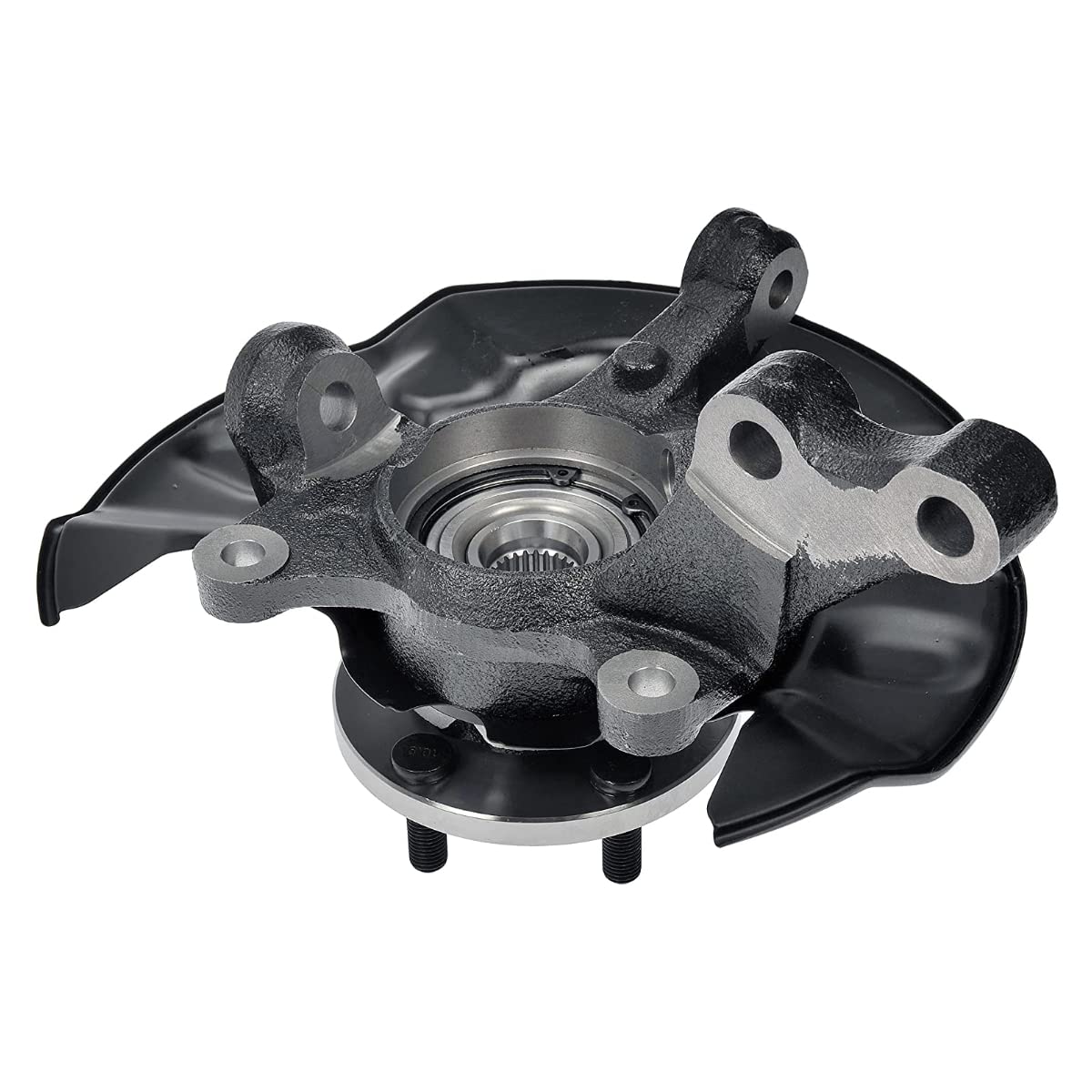Autoshack Front Left Steering Knuckle For 2003-2008 Toyota Matrix 1.8L Fwd | Driver Side | 5-Lug | Wheel Bearing Hub Assembly Replacement Kn798387
