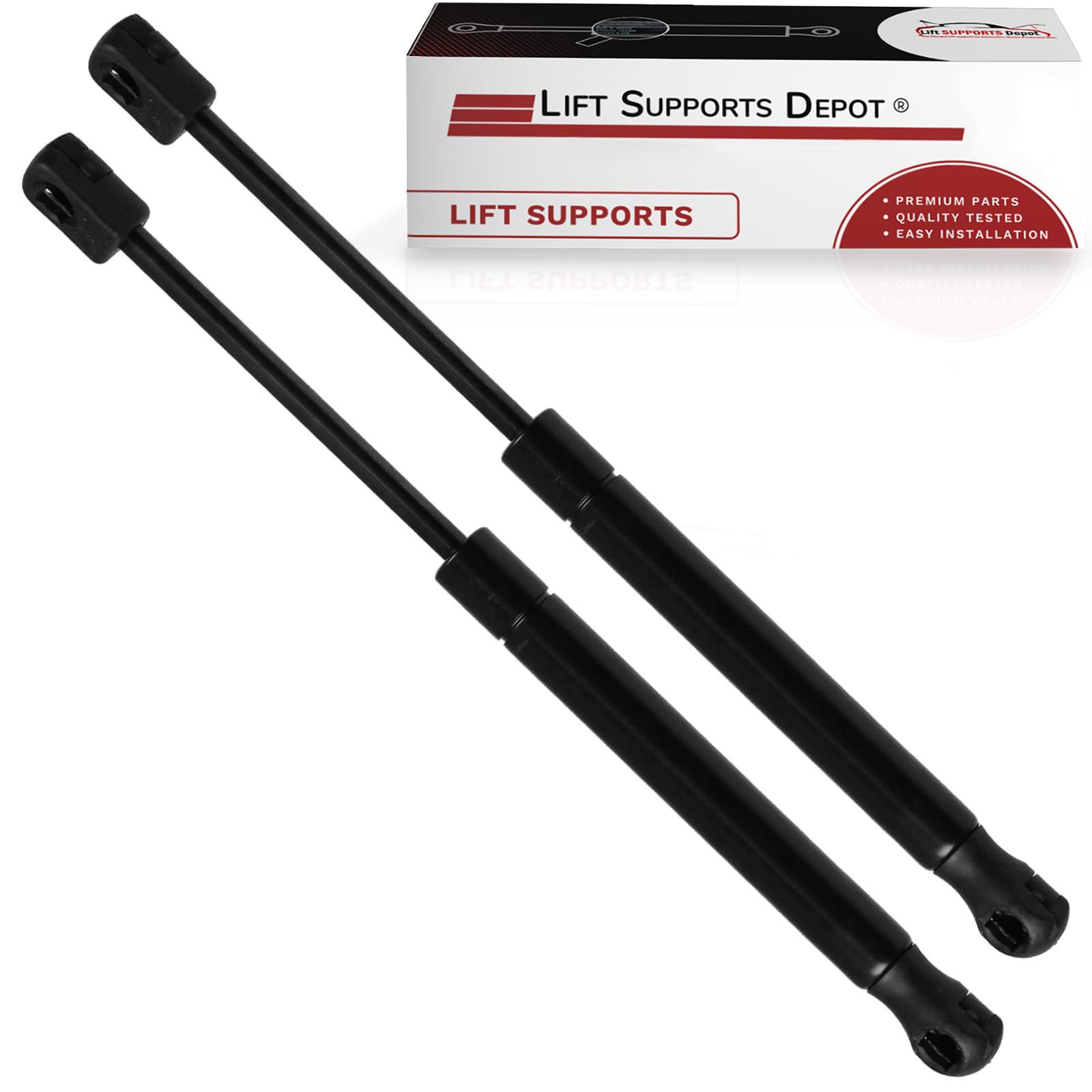 Lift Supports Depot Qty (2) Compatible With Audi A6 Avant Wagon 2006 To 2011 Tailgate Lift Supports L=475Mm Oe# 4F9827552B Or C Shocks Struts