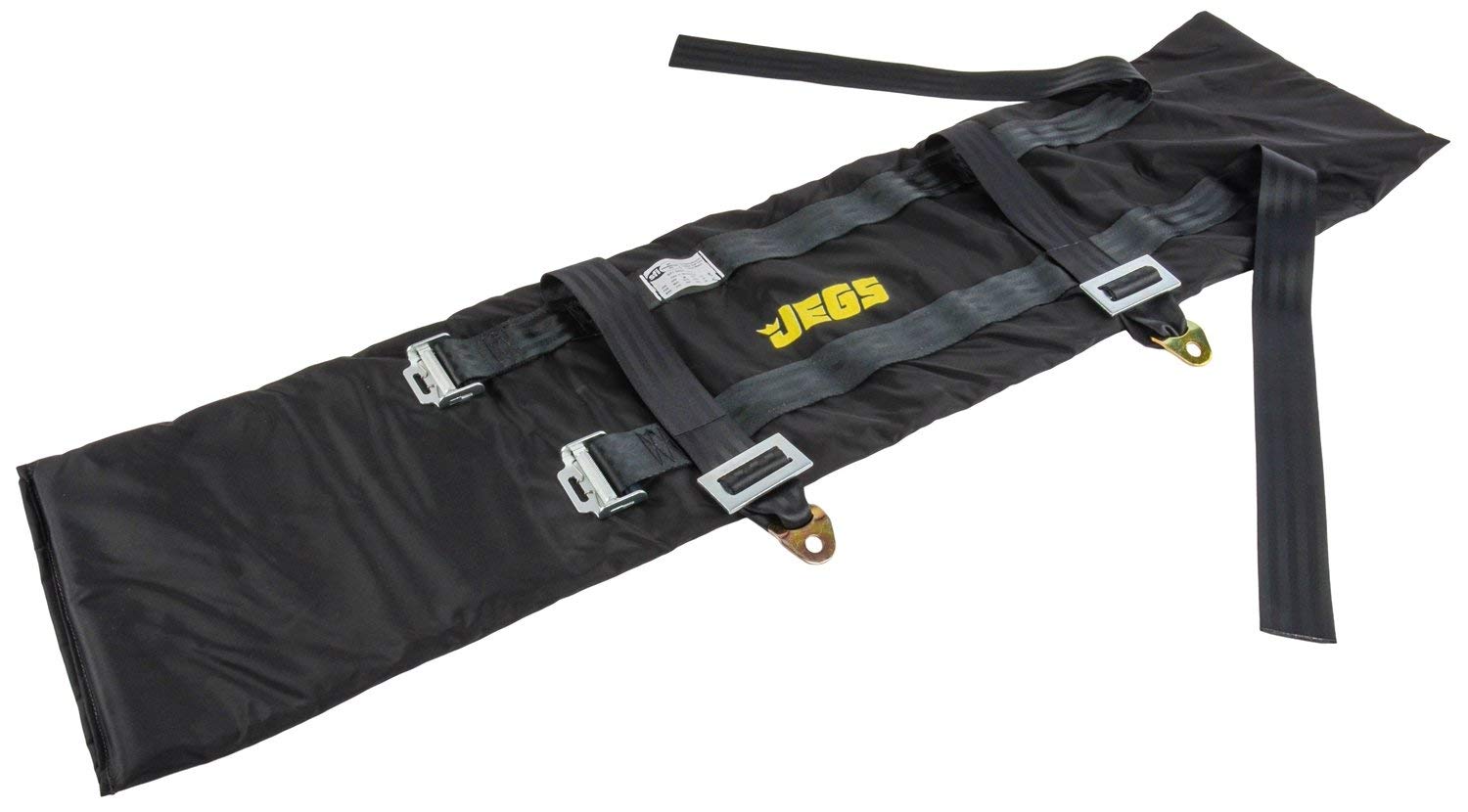 Jegs Universal Transmission Blanket | Sfi 4.1 Certified | Made In Usa | Made From 10 Layers Of Ballistic Material | 12” Wide X 45” Long X 2” Wide Straps