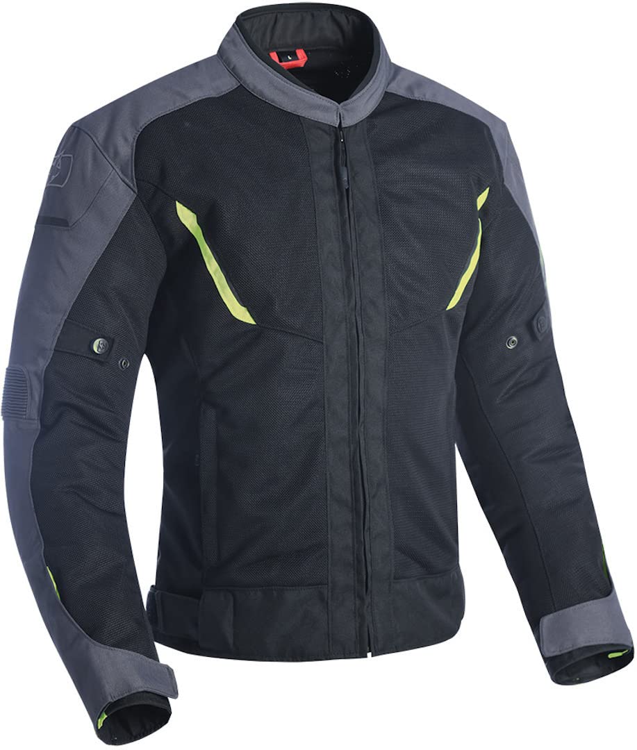 Oxford - Delta 1.0 Jacket, Black/Grey/Fluorescent - Medium (Tm193202M)