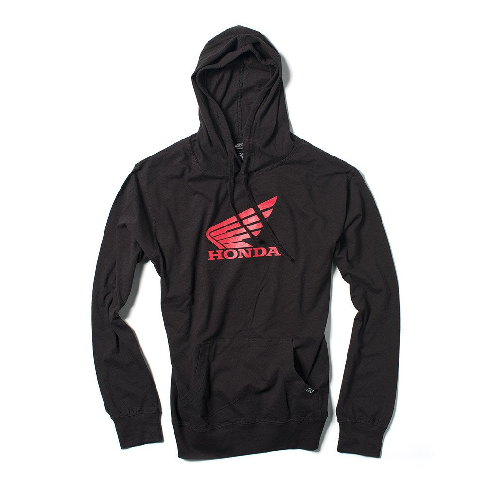 Factory Effex Unisex-Adult Honda Wing Lightweight Hooded Sweatshirt (Black, Xx-Large), 1 Pack
