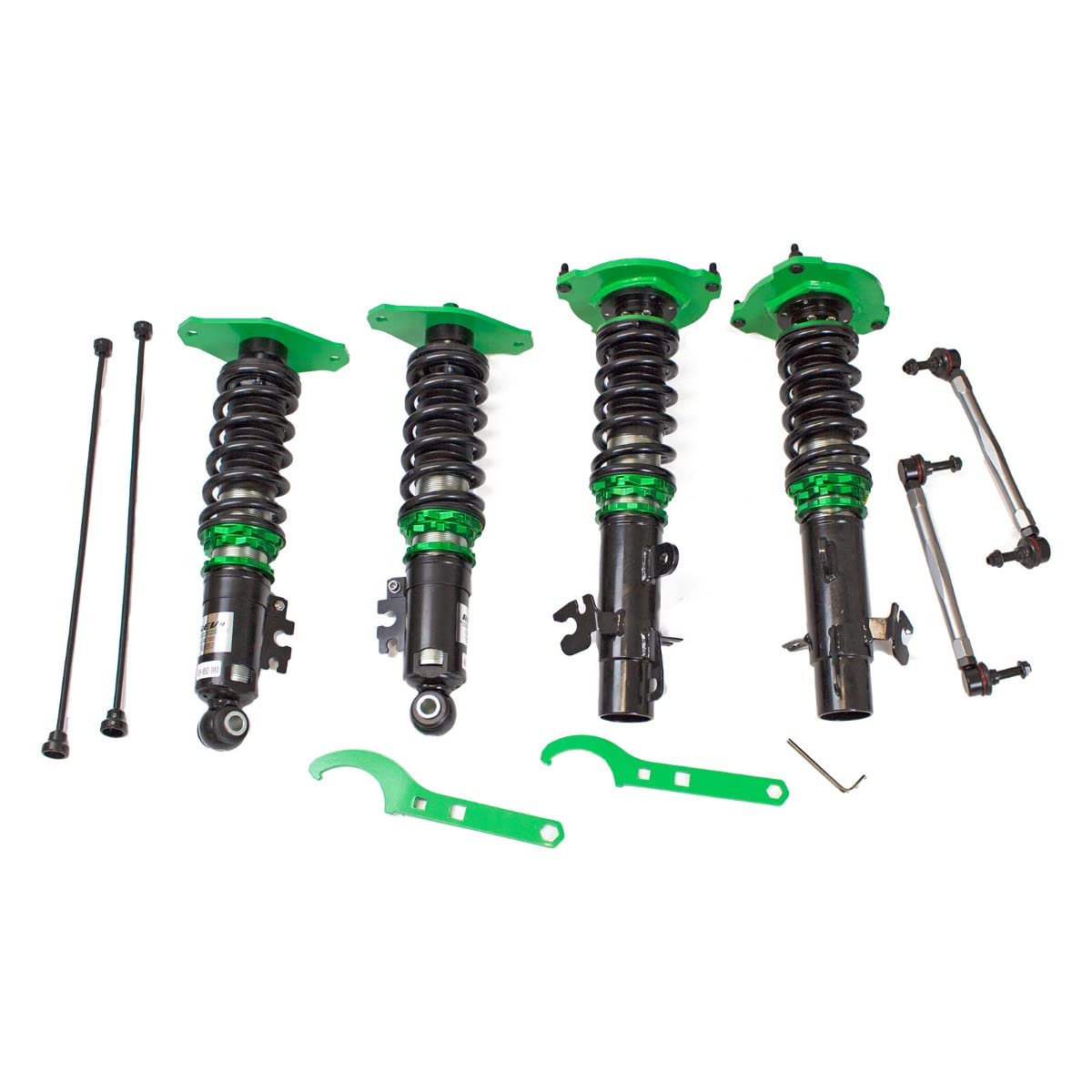 Rev9 R9-Hs2-040_1 Hyper-Street Ii Lowering Kit, 32 Damping Adjustment, Compatible With Mini Cooper Hatchback (R52/R53) 2002-08