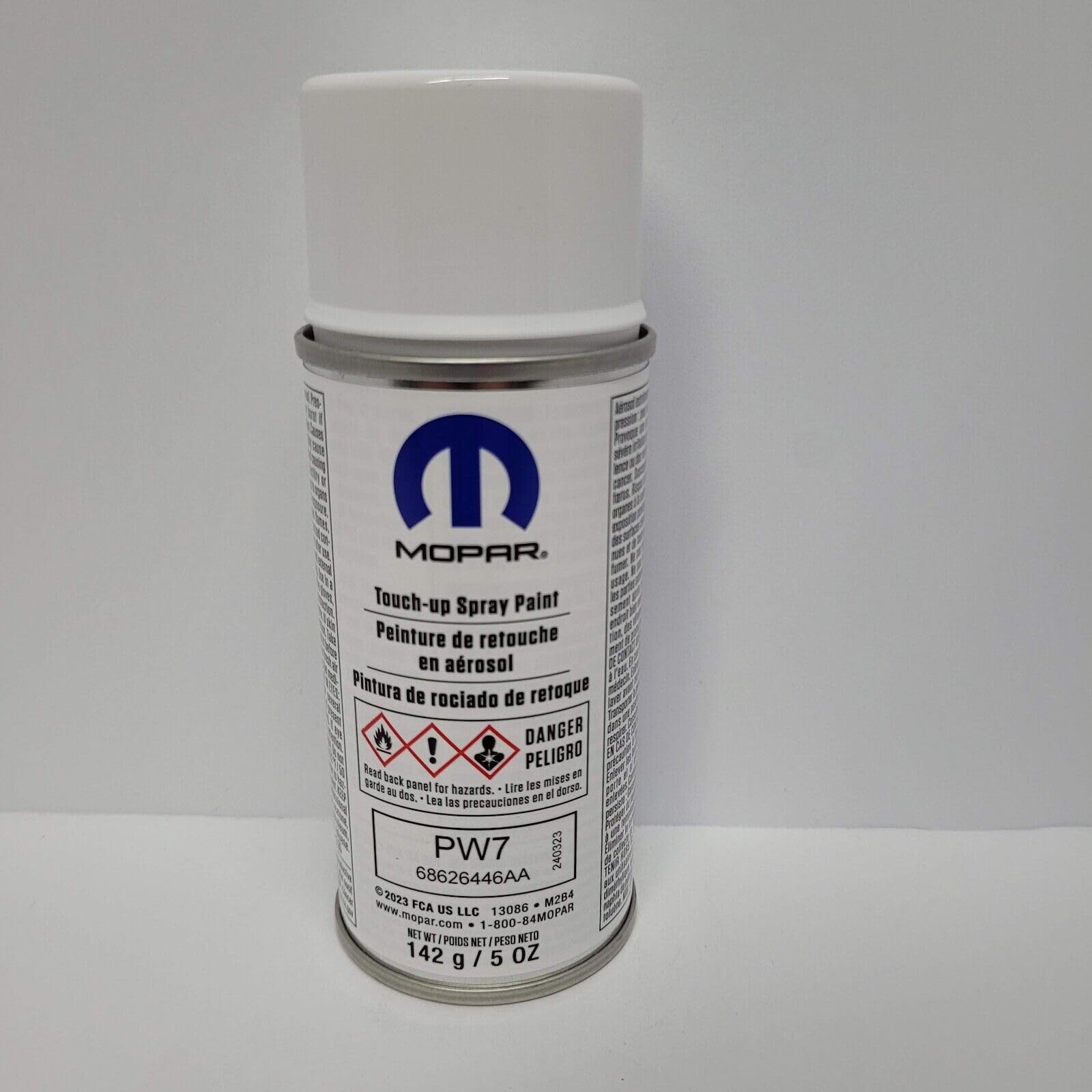 Pw7 Bright White Chrysler Dodge Jeep Ram Touch Up Paint Spray Aerosol Mopar 5Oz