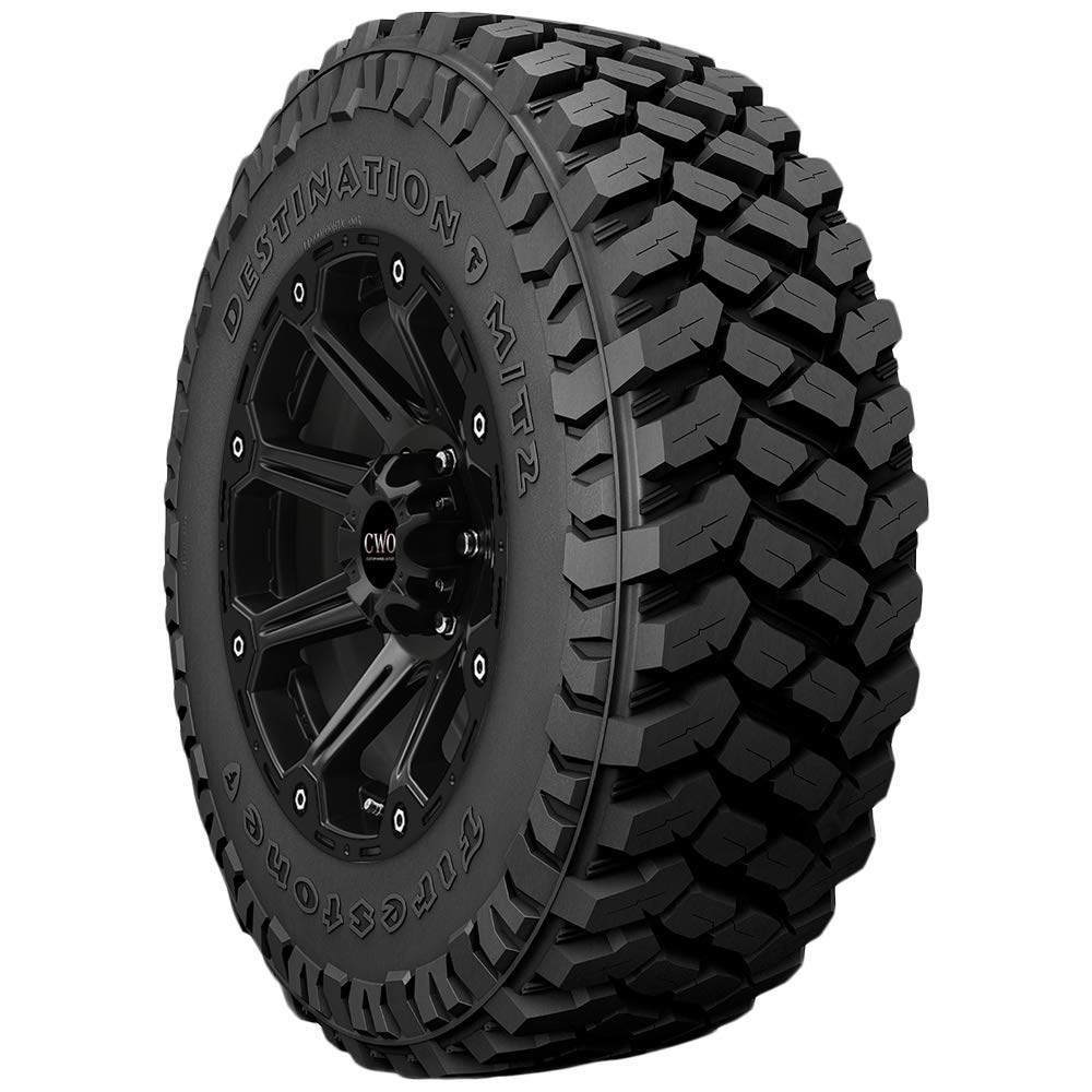 Firestone Destination M/T2 Max Traction Truck & Suv Tire 35X12.50R18Lt 123 Q E