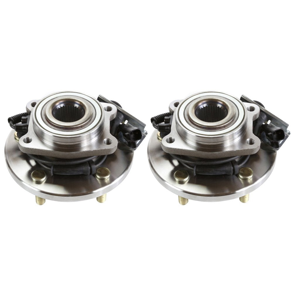 Autoshack Front Wheel Hub Bearing Pair Of 2 Driver And Passenger Side Replacement For 2008-2011 Chrysler Town & Country 2008-2011 Dodge Grand Caravan 2009-2012 Vw Routan 3.3L 3.8L Fwd 5-Lug Hb613275Pr
