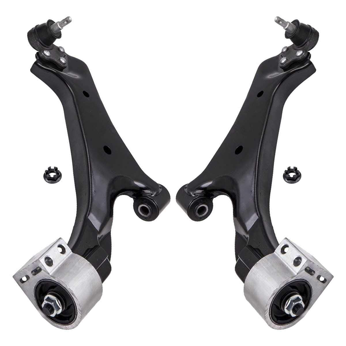 Autoshack Front Lower Control Arms And Ball Joints Assembly With Bushings Pair 2 Replacement For 2010-2015 2016 2017 Chevrolet Equinox 2010-2017 Gmc Terrain 2.4L 3.0L 3.6L V6 4Wd Awd Fwd Susppk01763