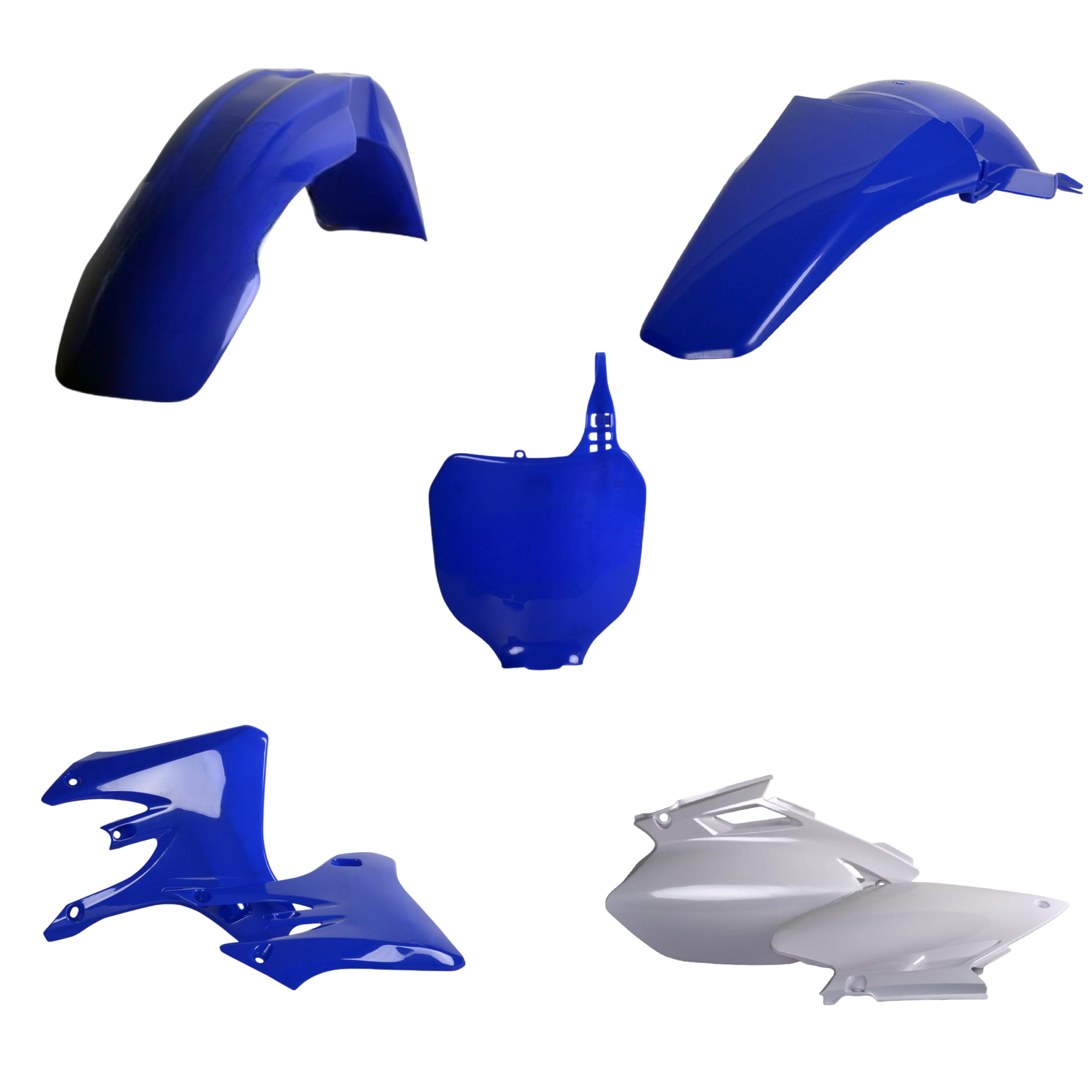 Polisport Standard Replica Plastic Kit For Suzuki Yz250F/450F(03-05) Oem Quality With Superior Fit, Flexibility, And Durability (Blue Oem)