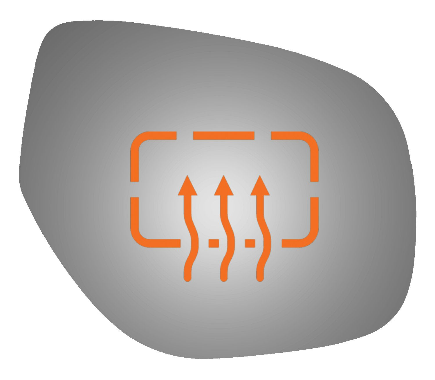 Burco 5591H Convex Passenger Side Power Replacement Mirror Glass Heated For 2014-2017 Mitsubishi Outlander