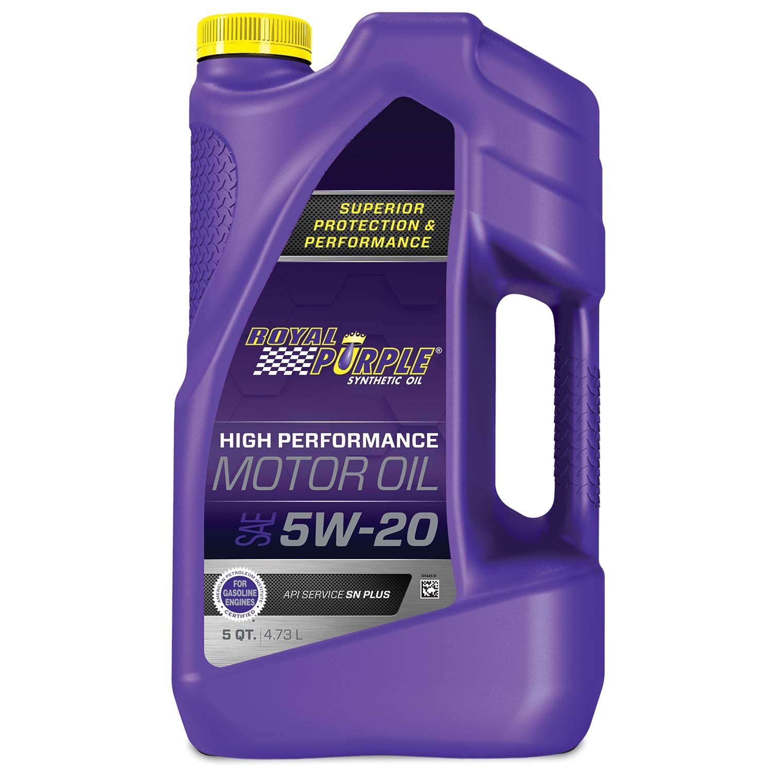 Royal Purple 51520 Api-Licensed Sae 5W-20 High Performance Synthetic Motor Oil - 5 Quart, (Model: Roy51520)