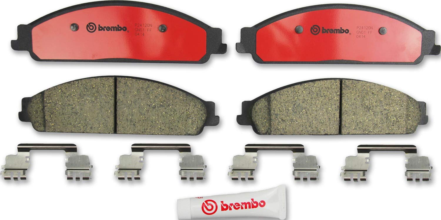 Brembo P24120N Premium Ceramic Front Disc Brake Pad Set Ford Usa/Mercury Oe# 5F9Z2001Aa