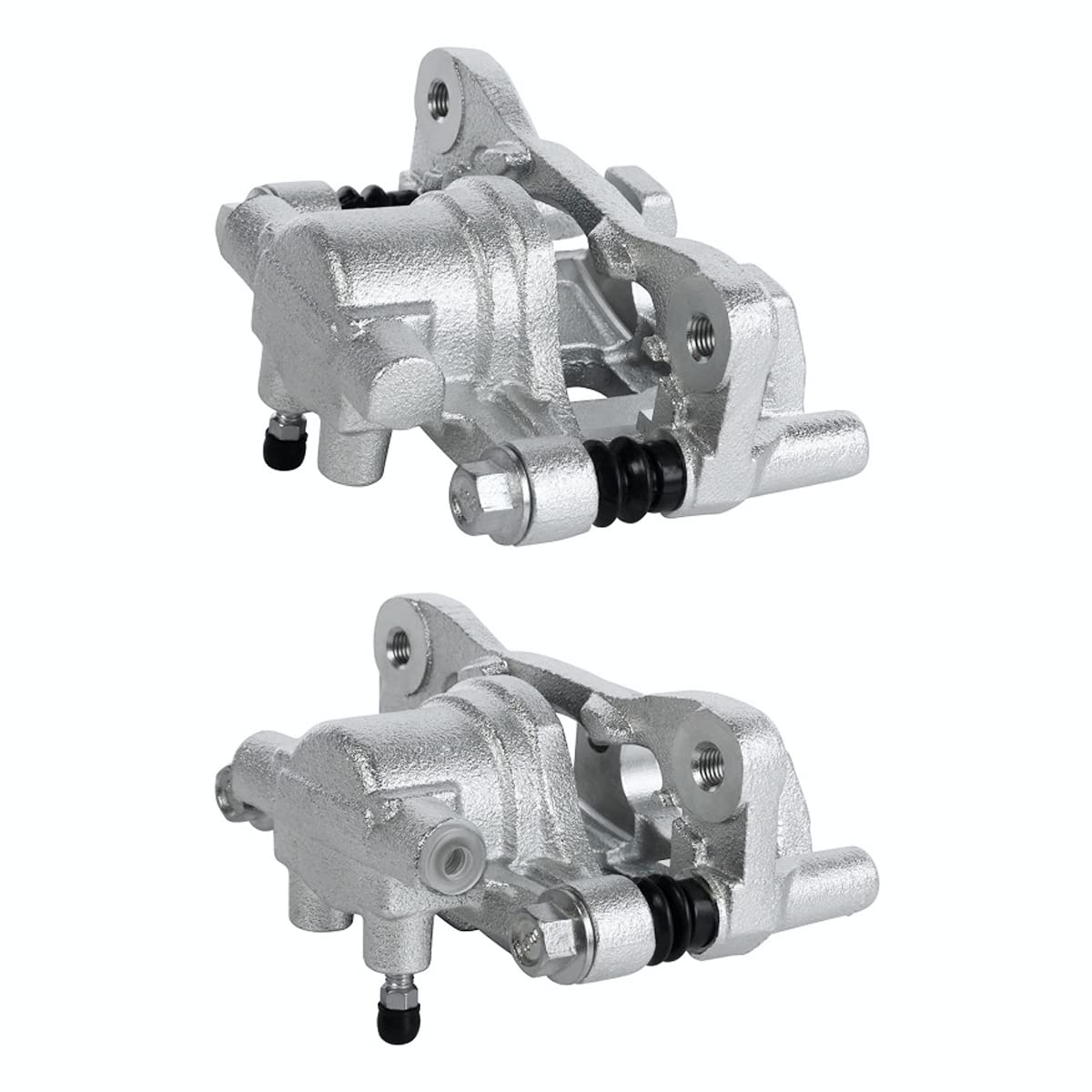 Autoshack Rear Brake Calipers Assembly Pair Set Of 2 Driver And Passenger Side Replacement For Dodge Avenger Caliber Chrysler 200 Sebring Mitsubishi Lancer 2007-2017 Jeep Patriot Compass Fwd Bc3066Pr