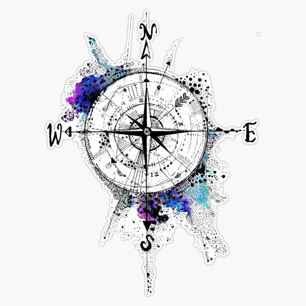 Not All Those Who Wander Are Lost Vinyl Waterproof Sticker Decal Car Laptop Wall Window Bumper Sticker 5'