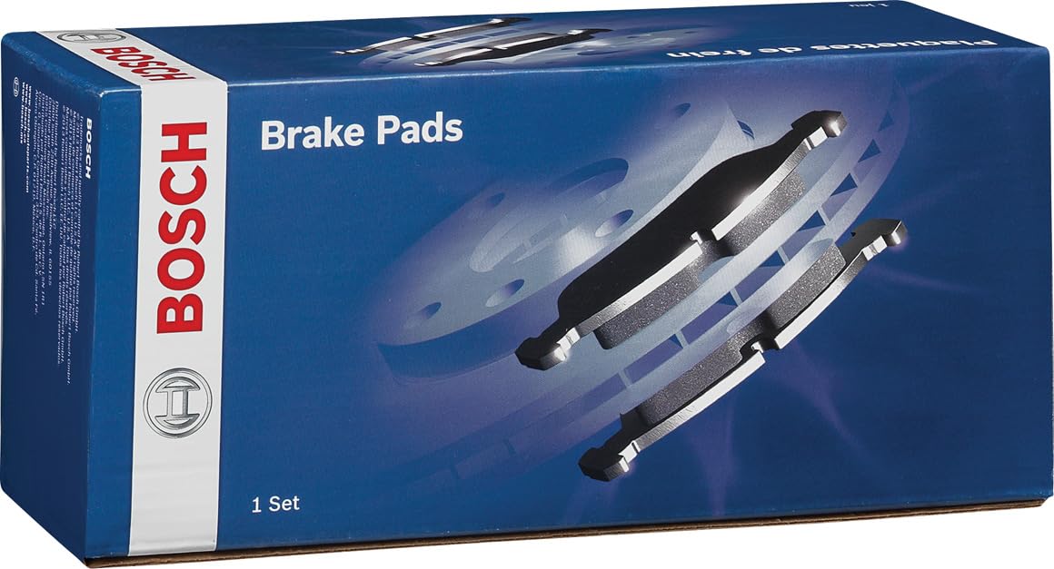 Bosch Be2116H Blue Ceramic Disc Brake Pad Set With Hardware - Compatible With Select Honda Clarity, Hr-V; Rear