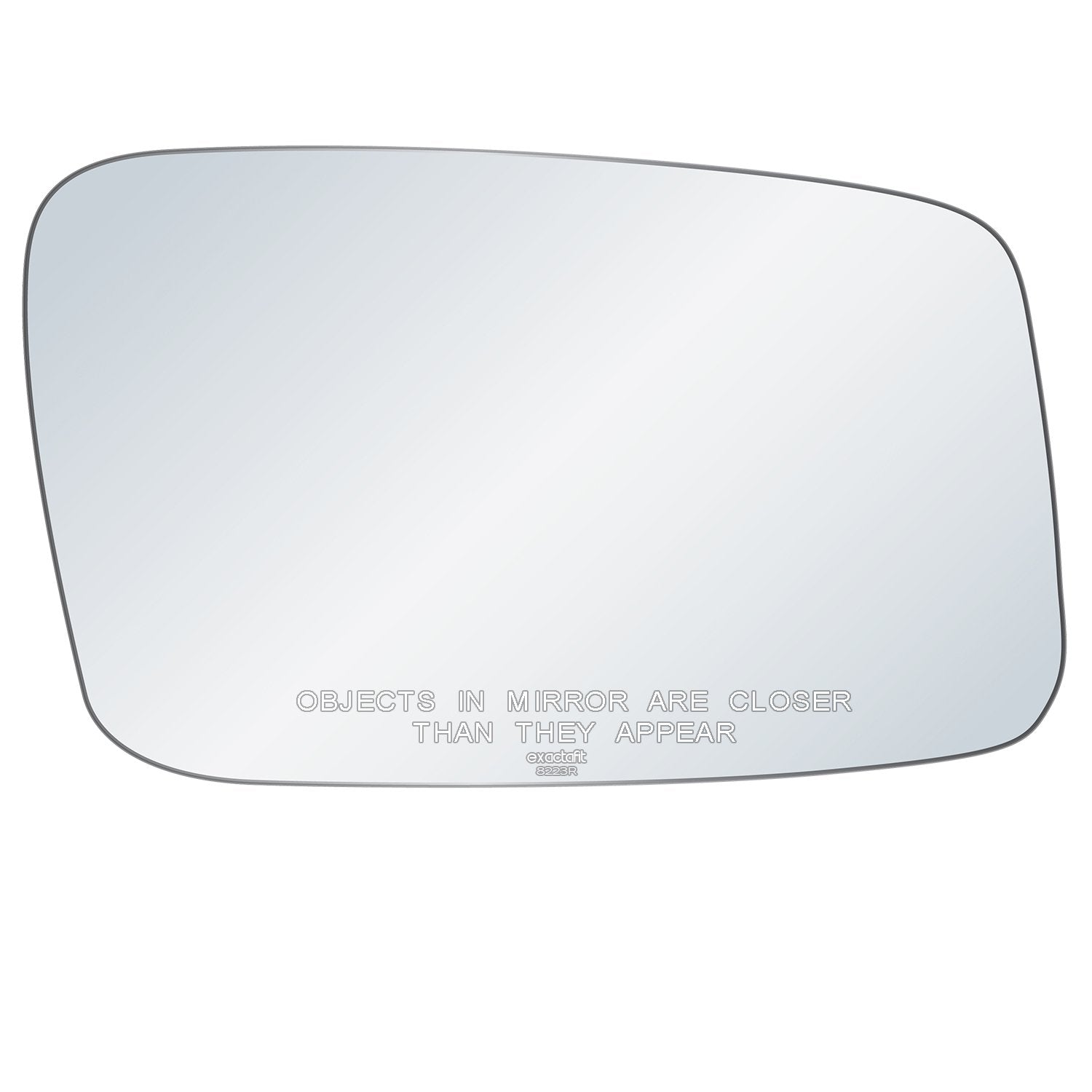Exactafit 8223R Passenger Side Mirror Glass Replacement Repair Compatible With 1993-2004 Volvo 850, C70, S40, S70, V40, V70