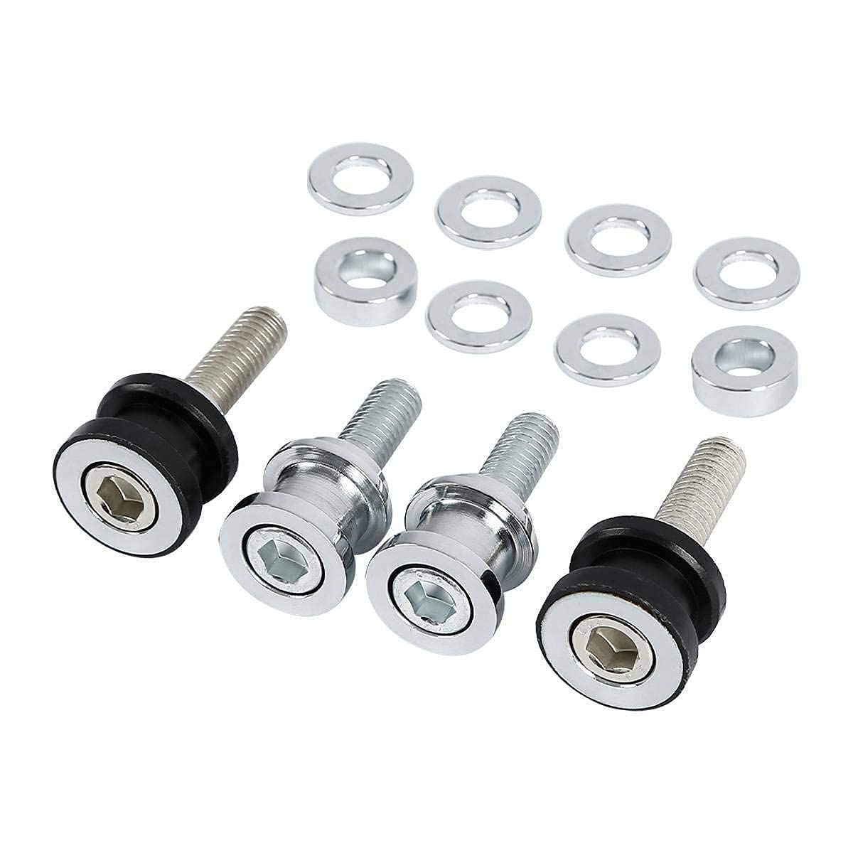 Tcmi H-D Quick Release Luggage Rack Detachable Docking Hardware Kit Fits For Harley Davidson '18-Later Flfb, Flfbs, Fxbr And Fxbrs Models, Chrome