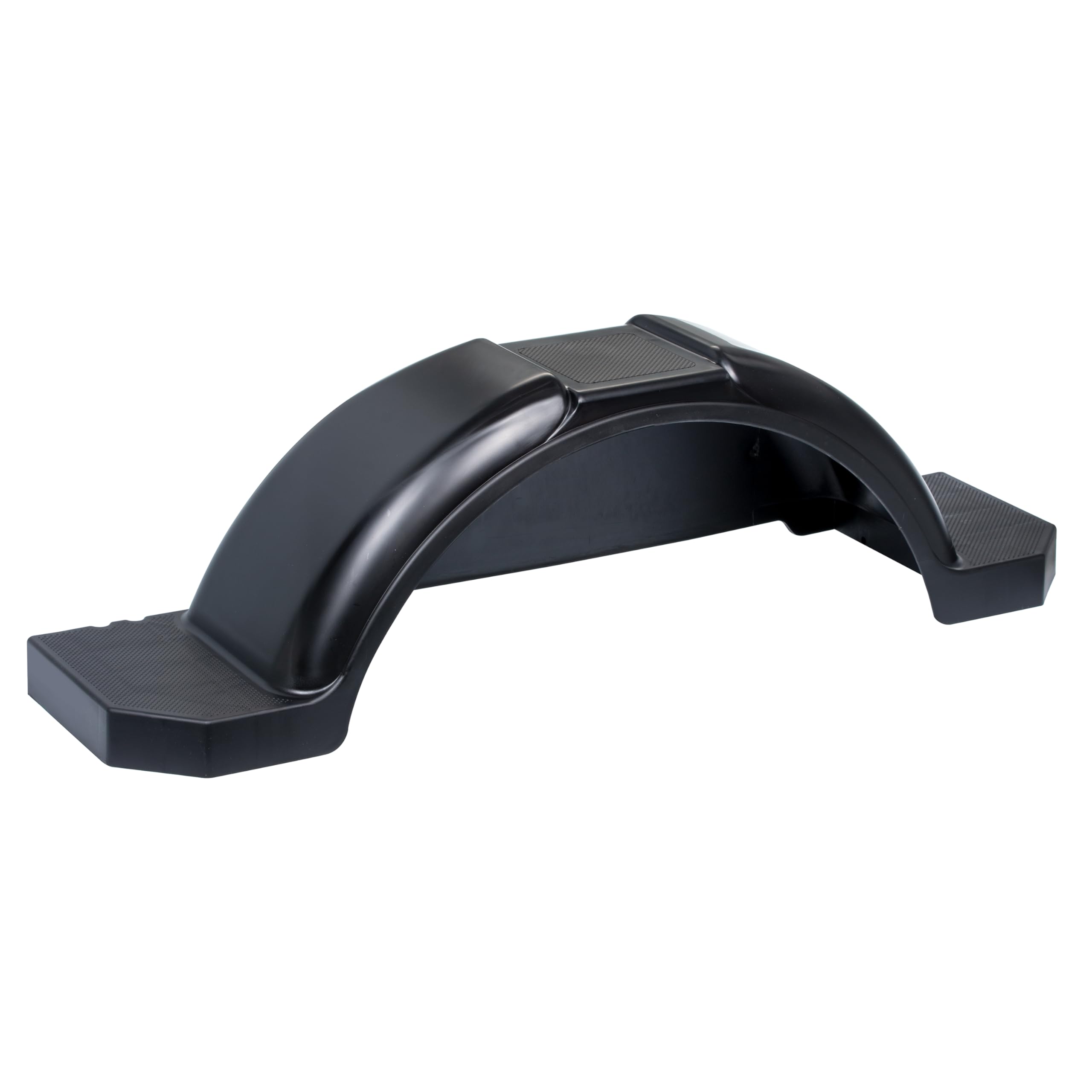 Tie Down | Black Plastic Trailer Fender | Fits 14 In. To 15 In. Wheels | 45' X 11.38' X 11' | Boat Trailer Fenders | Replacement Trailer Fender