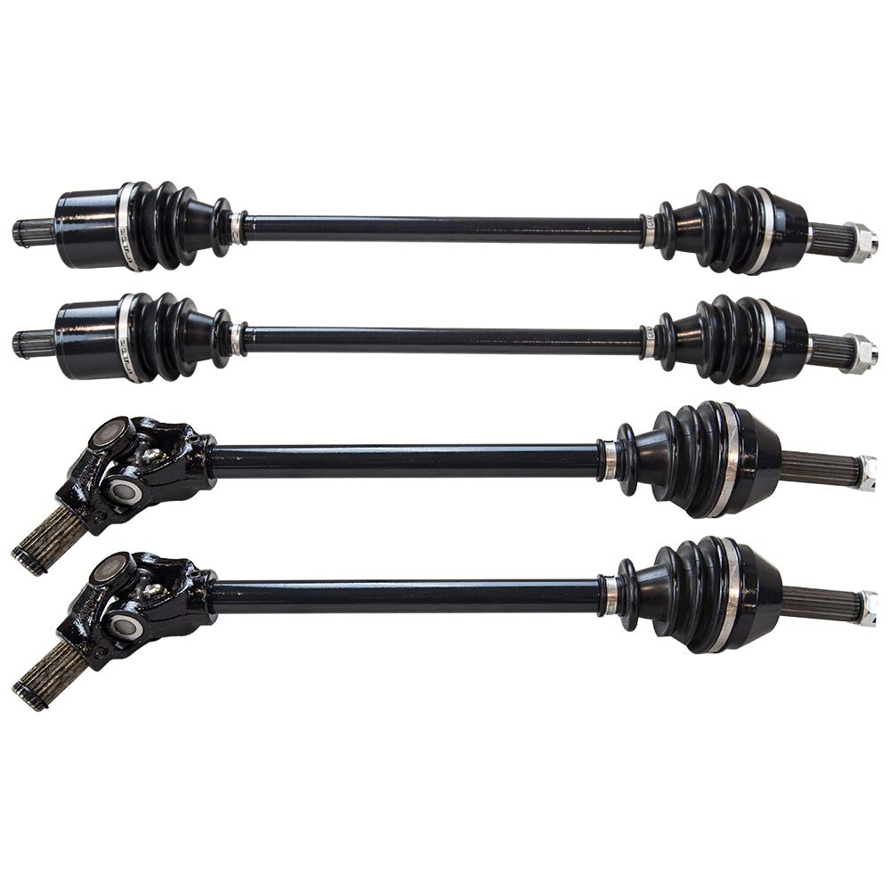 Niche Front And Rear Shaft Cv Axle For 2011-2014 Polaris Rzr, 4, 900 1332825 1332826
