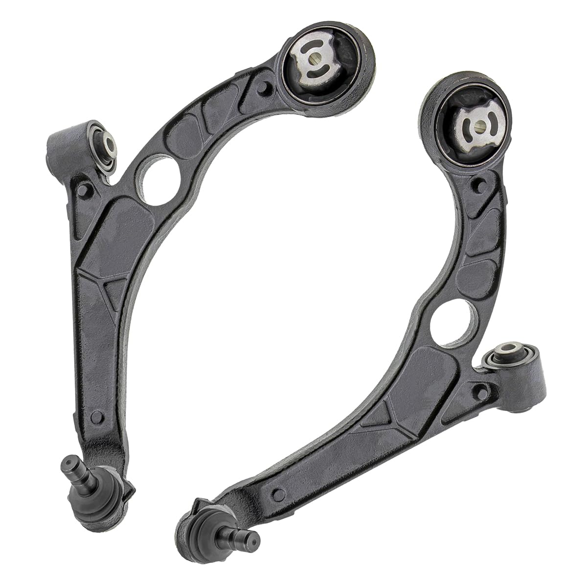 Autoshack Front Lower Control Arms And Ball Joints Assembly With Bushings Pair Of 2 Driver And Passenger Side Replacement For 2015-2017 Chrysler 200 2013-2016 Dodge Dart 2.0L 2.4L Awd Fwd Cak351203Pr