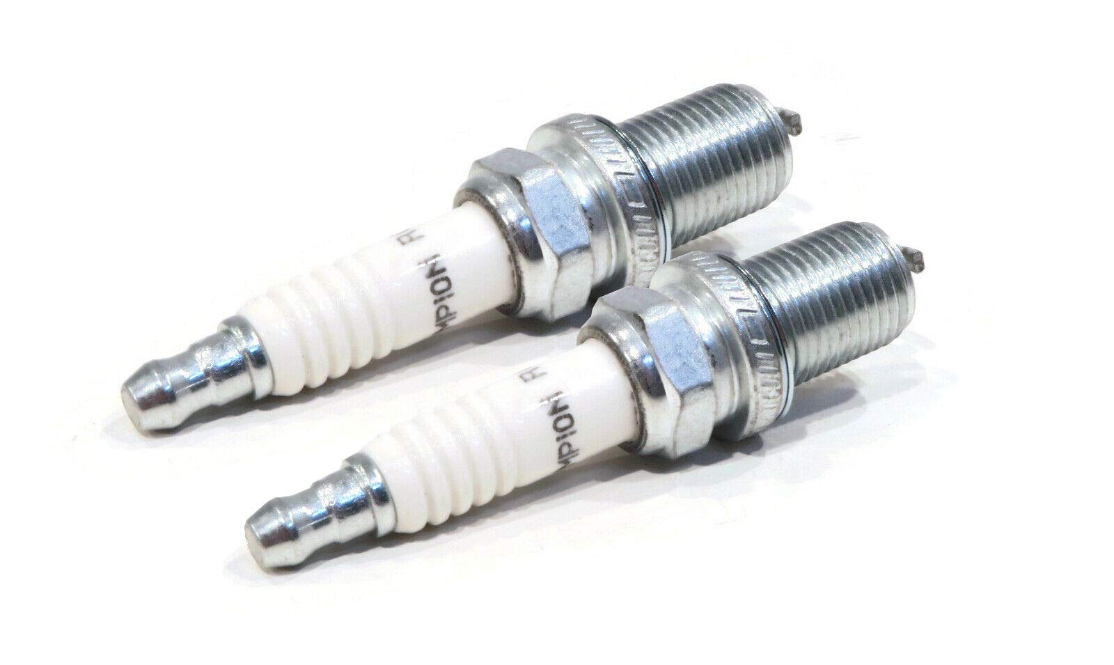 (Pack Of 2) Champion Spark Plugs For Briggs & Stratton 635512, 696073, 696202