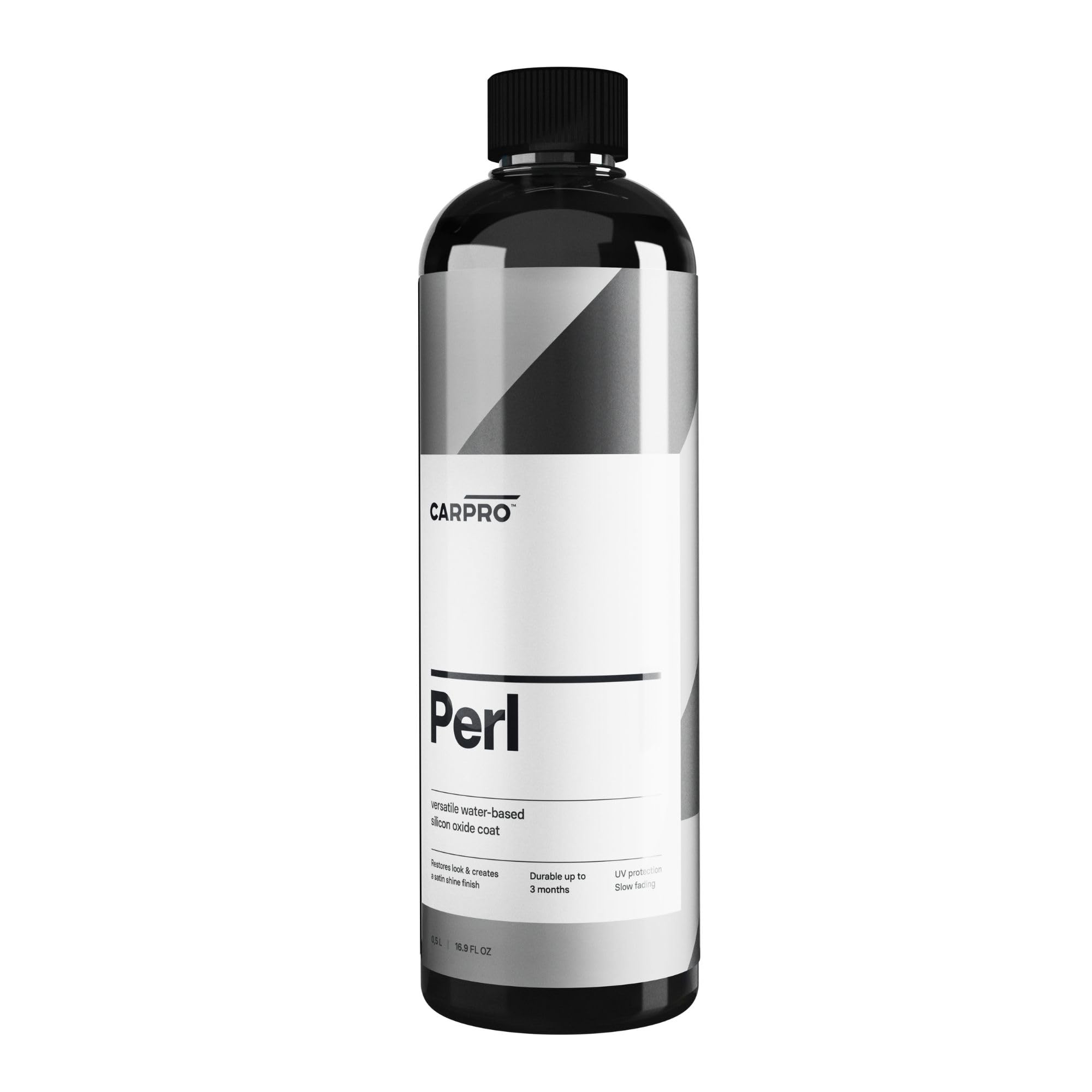 Carpro Perl Plastic & Rubber Protectant - [Plastic, Engine, Rubber, Leather] - Concentrated Tire Dressing, Water Based Uv Protection, Satin Finish - 500Ml (17Oz)