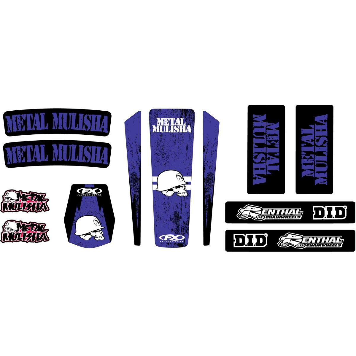 Factory Effex 2020 Metal Mulisha Universal Trim Kit - Yamaha