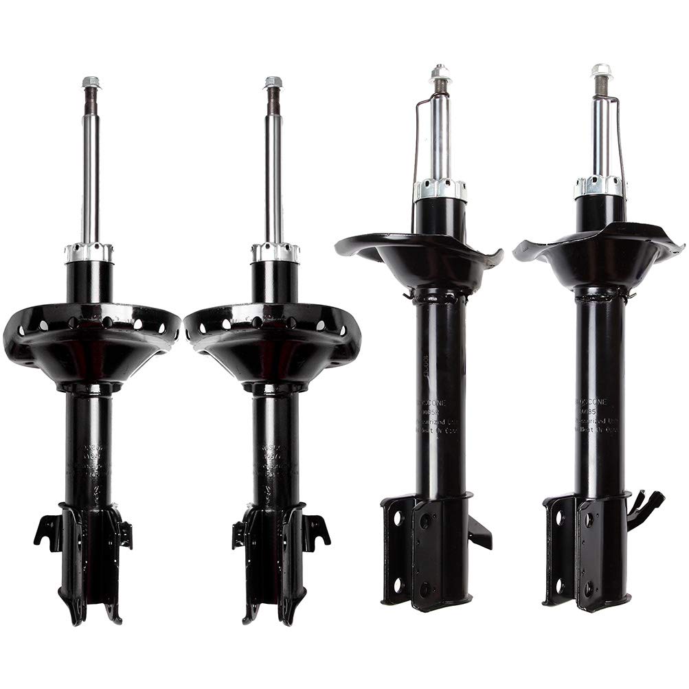 For Subaru Shocks (4Pcs) Lsailon Front Rear Shocks Absorbers Fits 2006-2008 For Subaru Forester Shocks Struts Kits With 334468 334469 339149 339150