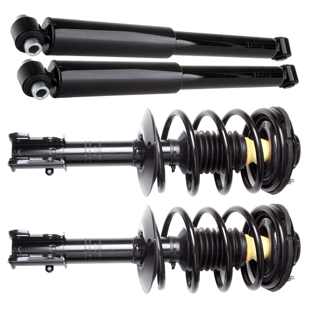 Lsailon Shock And Loaded Quick Front Struts Spring Assembly Rear Shock Absorber Compatible With 2001-2010 For Chrysler Pt Cruiser 171592 5989 Struts