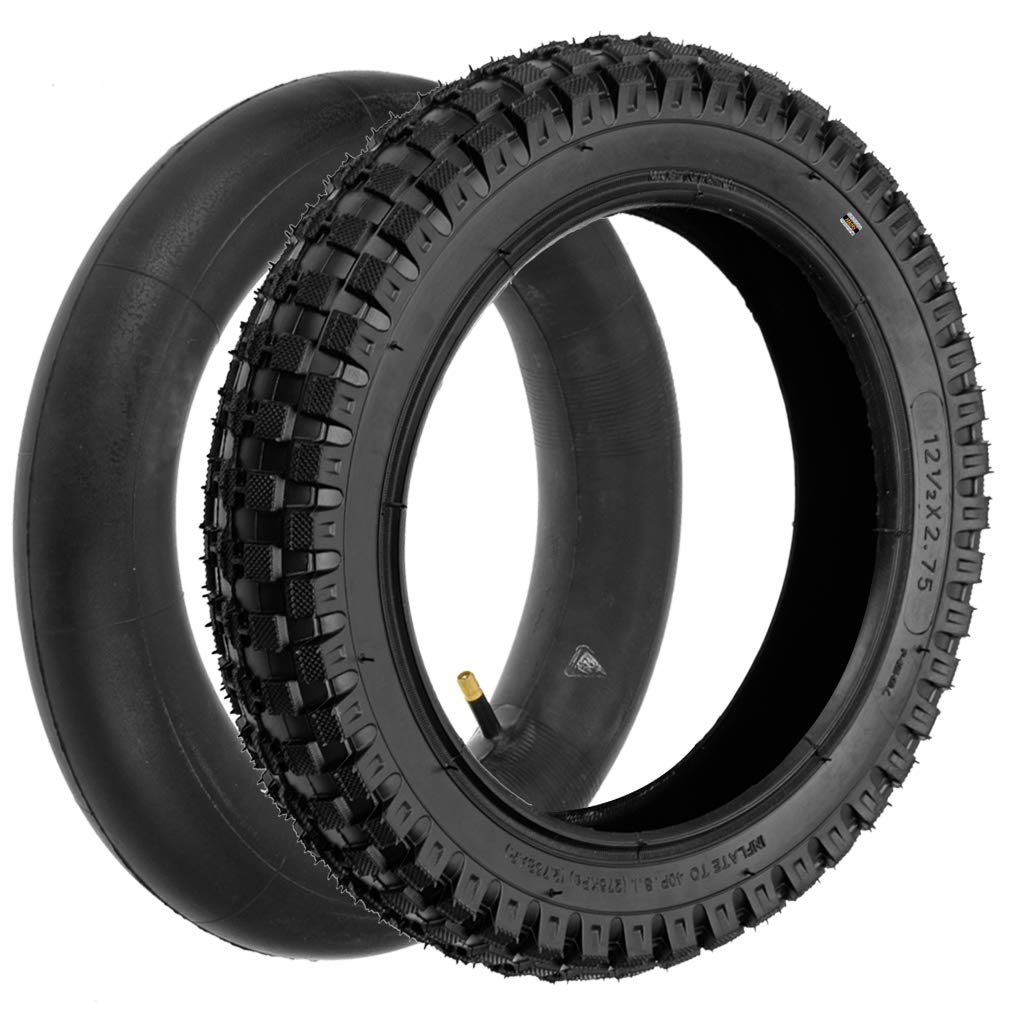 Hiaors 12.5X2.75 (12-1/2X2.75) Tire & Inner Tube Set For Razor Mx350 Mx400 Dirt Rocket, X-Treme X-560 Ezip 750 500 Mini Pocket Bikes Gas Scooters Electric Dirt Bike