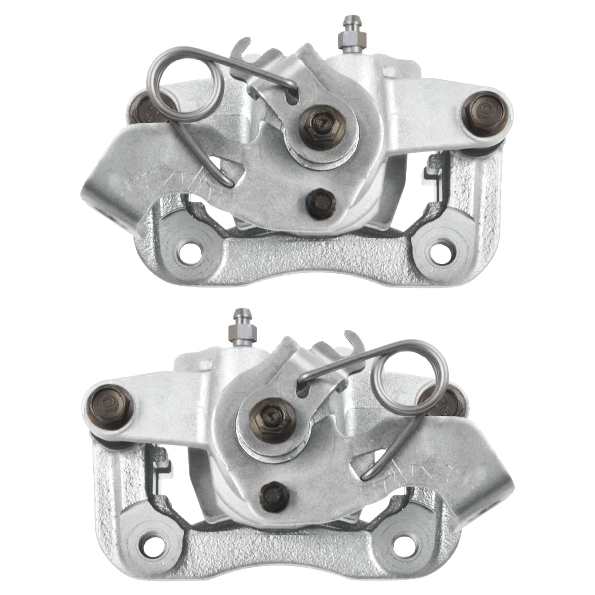 Autoshack Rear Brake Calipers Assembly With Bracket Pair Driver And Passenger Side Replacement For 2011-16 Hyundai Elantra 2013-14 Elantra Coupe Fwd Fits 2011 2012 Hyundai Elantra 1.8L Sedan Bc30460Pr