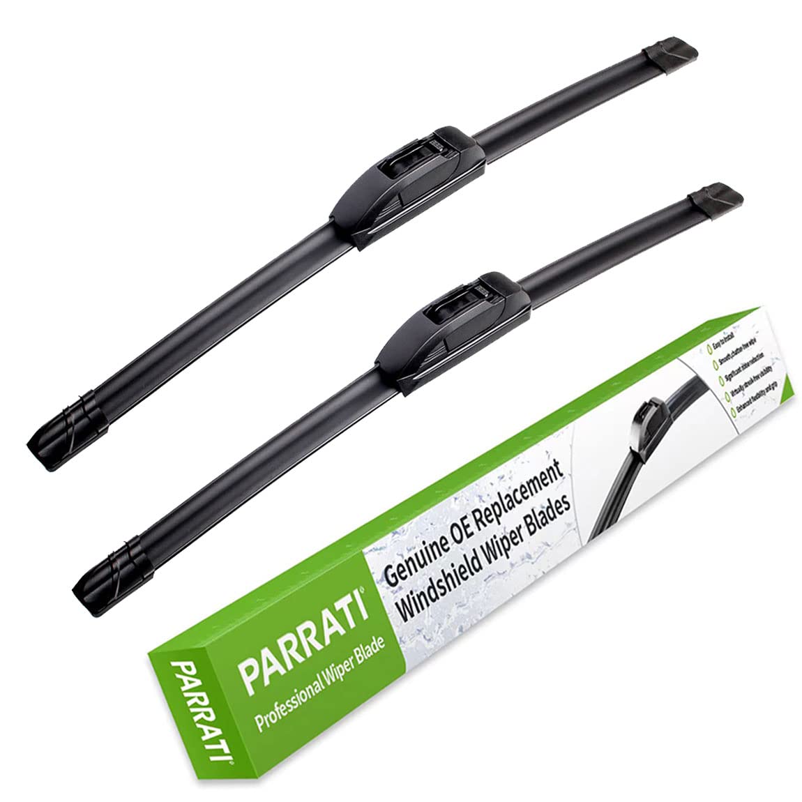 Oem Quality 17' + 17' Parrati Premium All-Season Windshield Wiper Blades (Set Of 2)