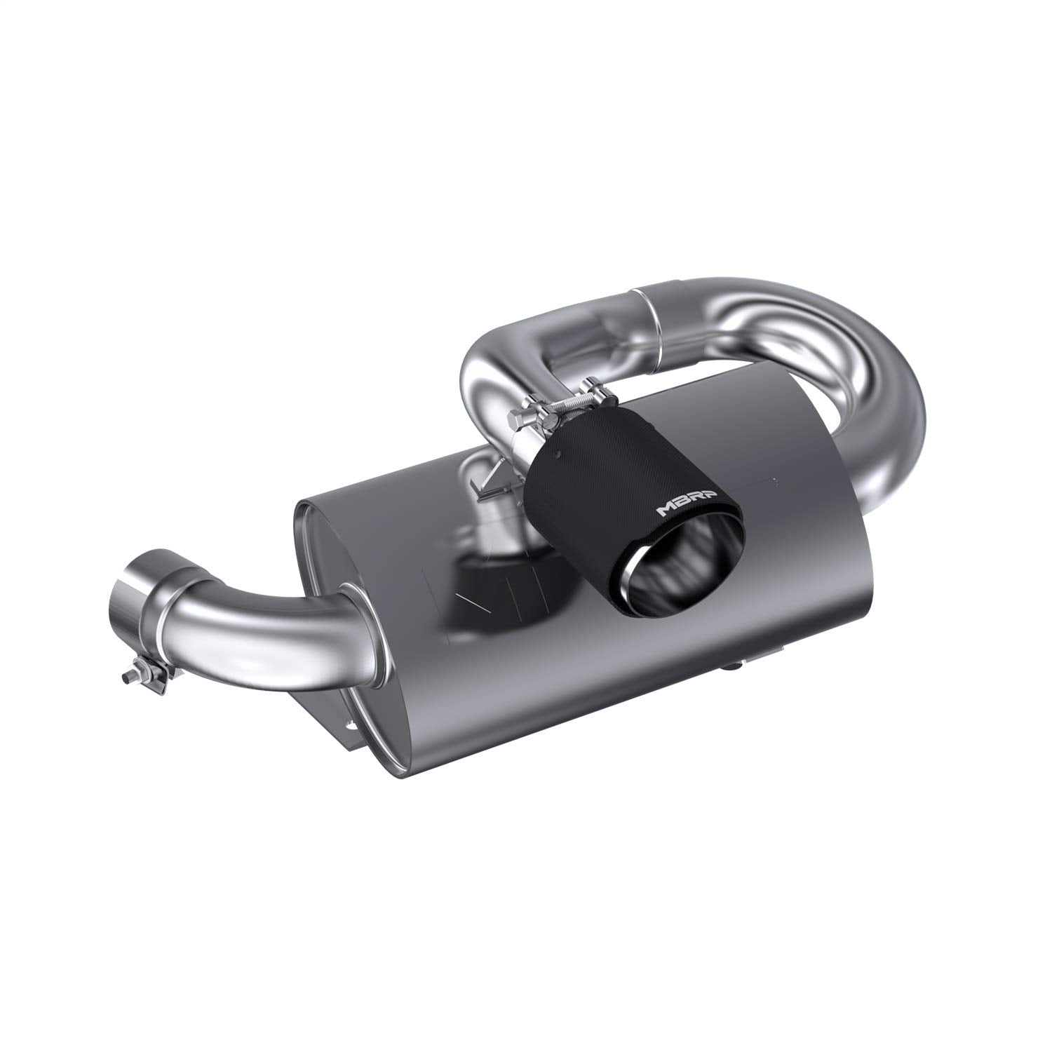 Mbrp Exhaust At-9211Pt Performance Series Single Muffler Slip-On Center Exit Performance Series Single Muffler