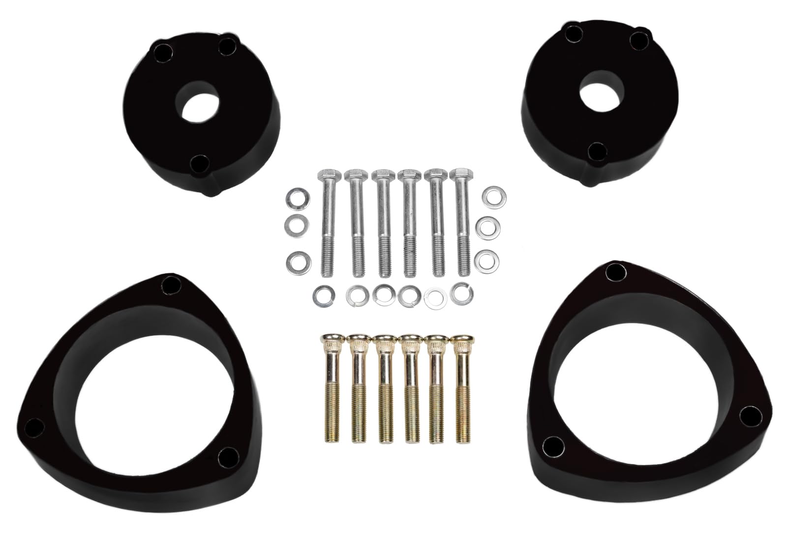 Dealparex Leveling Lift Kit 1.6 Inch 40Mm Compatible With Suzuki - Fits Escudo (Ii 5 Doors) 1997-2005, Vitara (Ii 5 Doors) 1999-2004, Grand Escudo 2000-2005, Grand Vitara Xl-7 - Front Strut Spacers