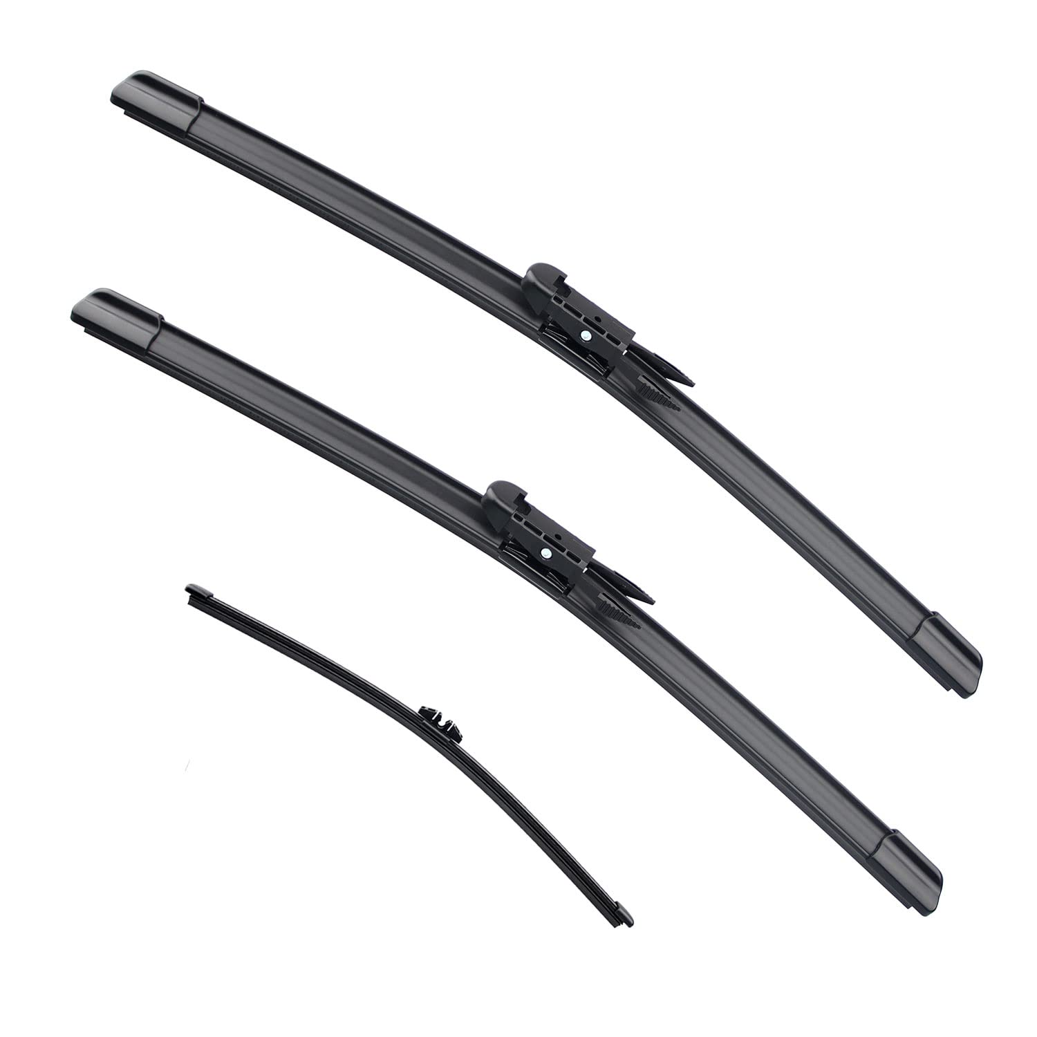 Vtogoi Wiper Blades With Rear Wiper Blades Set For 2011-2023 Ford Explorer,Automotive Replacement Windshield Wiper Blades, That Meet Oem Quality Easy Diy Install 26'+22'+11'(Set Of 3)