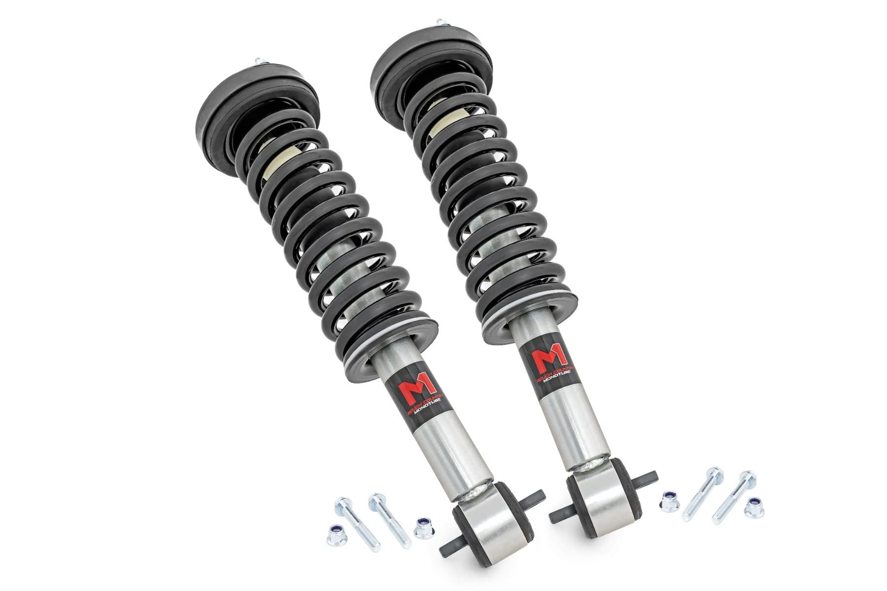 Rough Country 0-2' M1 Adjustable Leveling Struts For 14-24 Ford F-150-502068