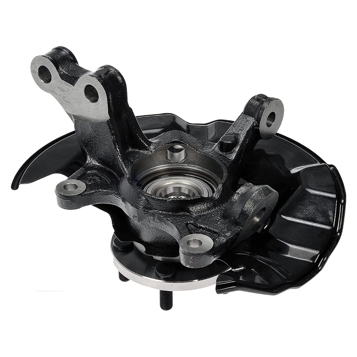 Autoshack Front Steering Knuckle & Wheel Bearing Hub Assembly 5 Lugs Passenger Side Replacement For 2009 2010 2011 2012 2013 Toyota Corolla Matrix 1.8L 2.4L Fwd Kn798382