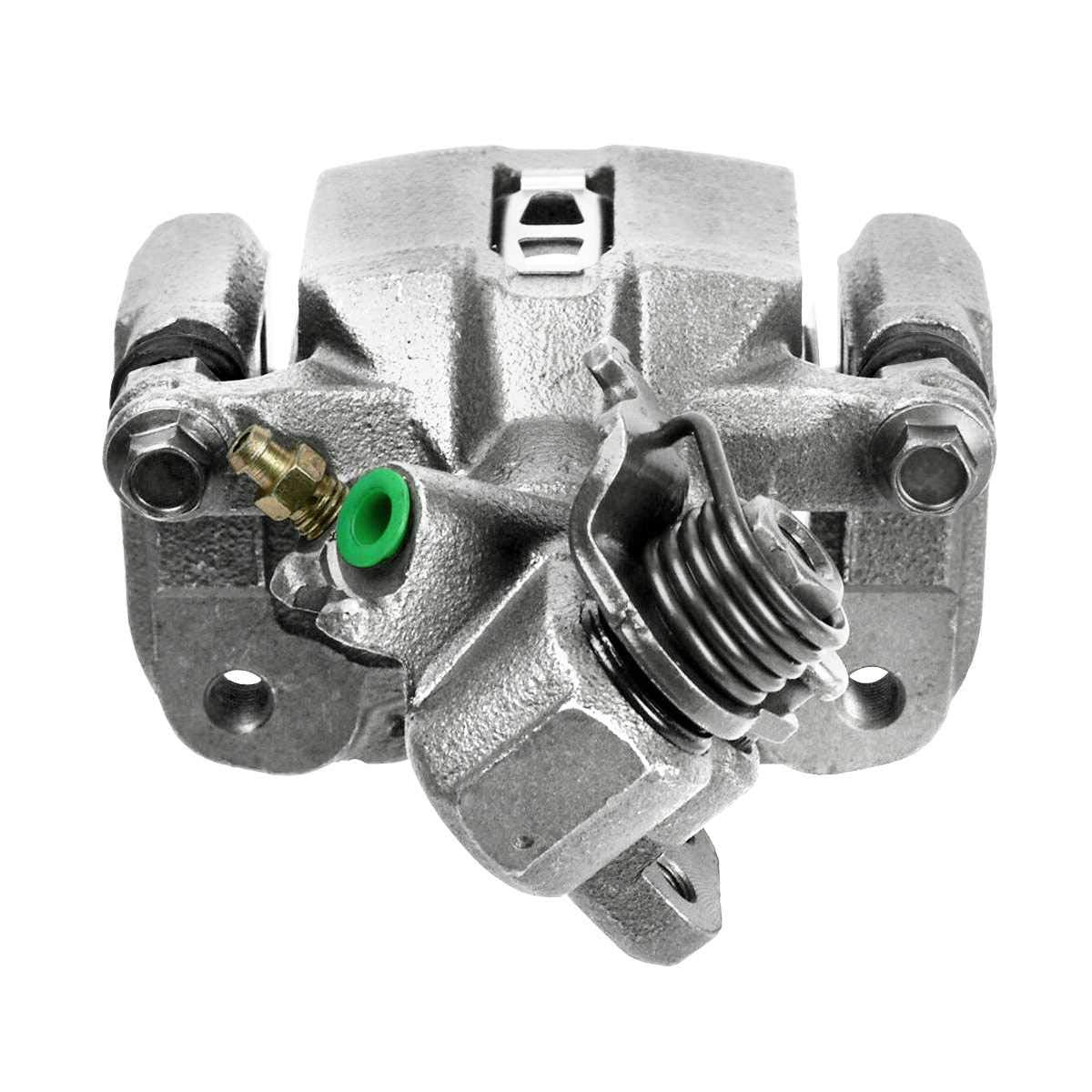 Autoshack Rear Brake Caliper Assembly With Bracket Passenger Side Replacement For 2006-2014 2015 Honda Civic 2006 2007 2008 2009 2010 2011 Acura Csx 2013-2018 Ilx 1.3L 1.5L 1.8L 2.0L 2.4L Fwd Bc30232