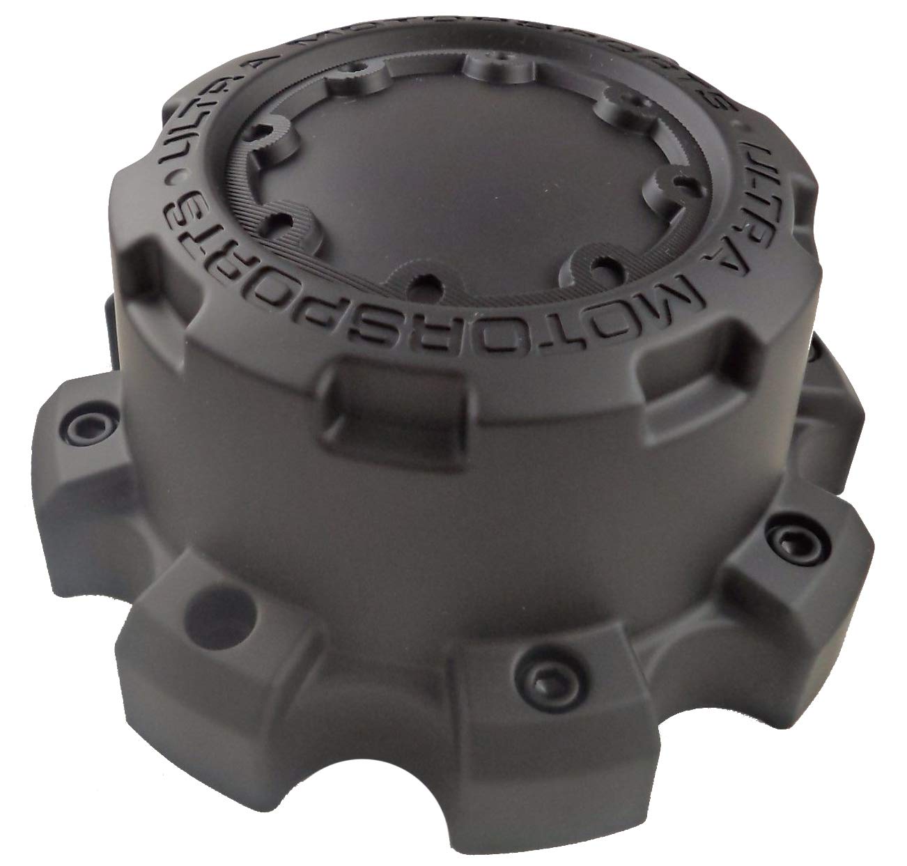 Ultra Motorsports 8 Lug Matte Black Wheel Center Cap Qty One Pn: 89-9880B