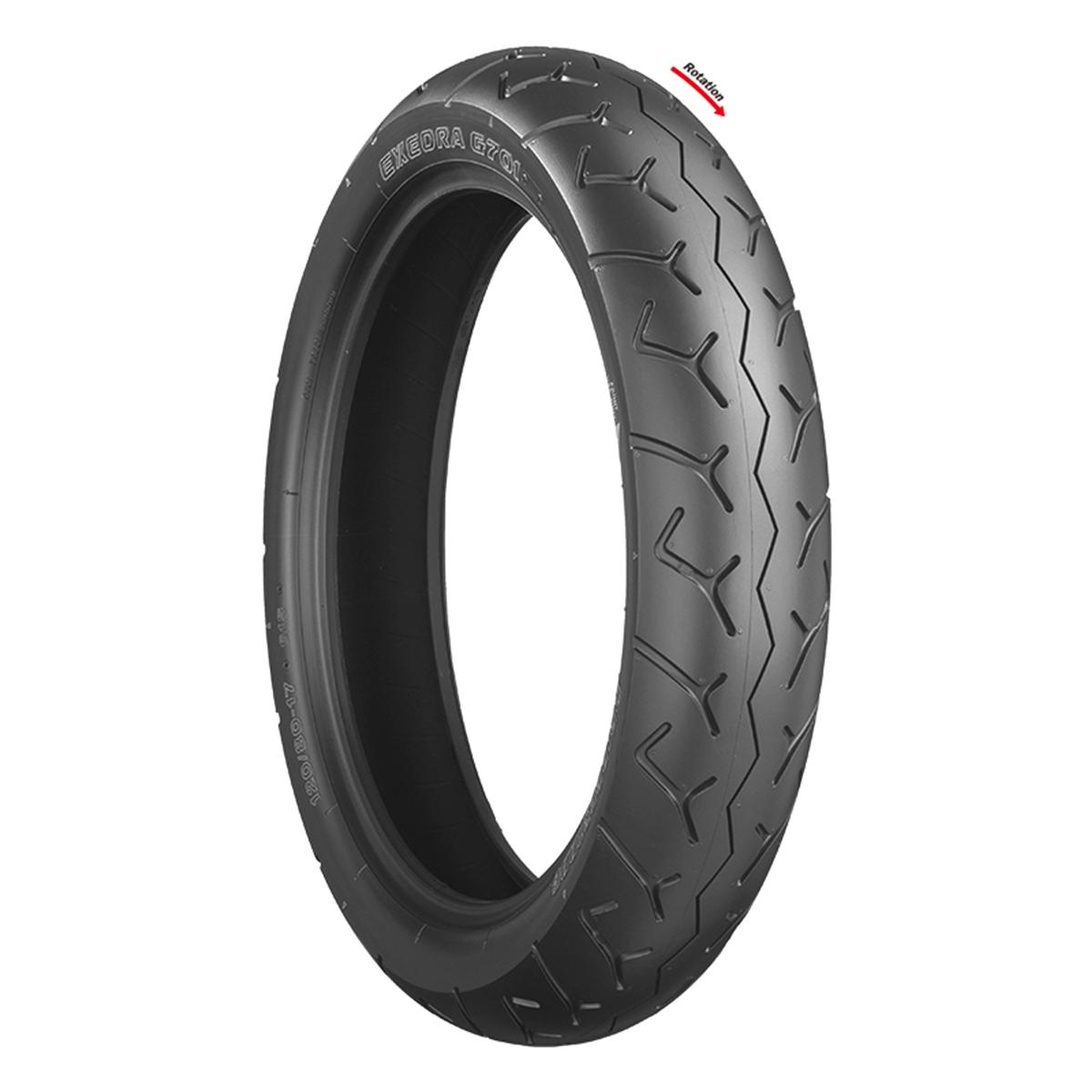 Bridgestone Exedra G701 150/80R17 Front Motorcycle Street Tire