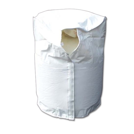 ADCO RV Propane Tank Vinyl Weatherproof Cover For Single 20 Lb Tank, Polar White