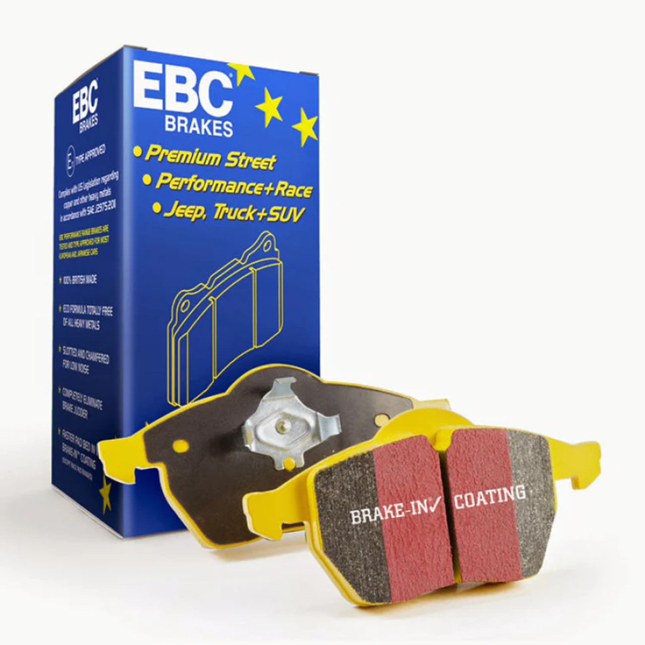 EBC Yellowstuff Front Brake Pads :: 2020-2022 Ford Mustang GT500