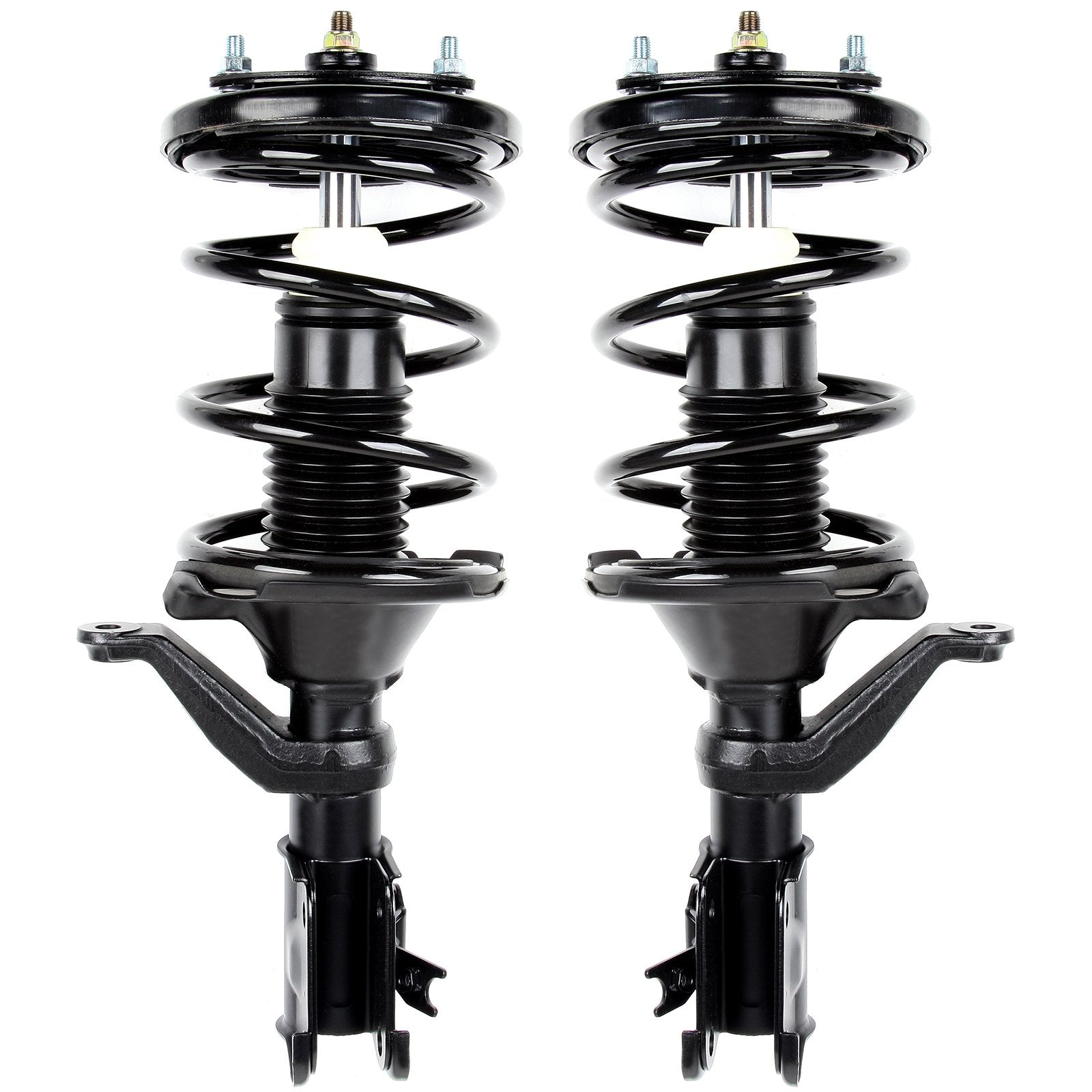 Lsailon 2Pcs Front Complete Struts Coil Spring Assembly Replacement For 2001 2002 2003 For Acura El, 2001 2002 2003 2004 2005 For Honda Civic Quick Struts Assembly 171434 171433
